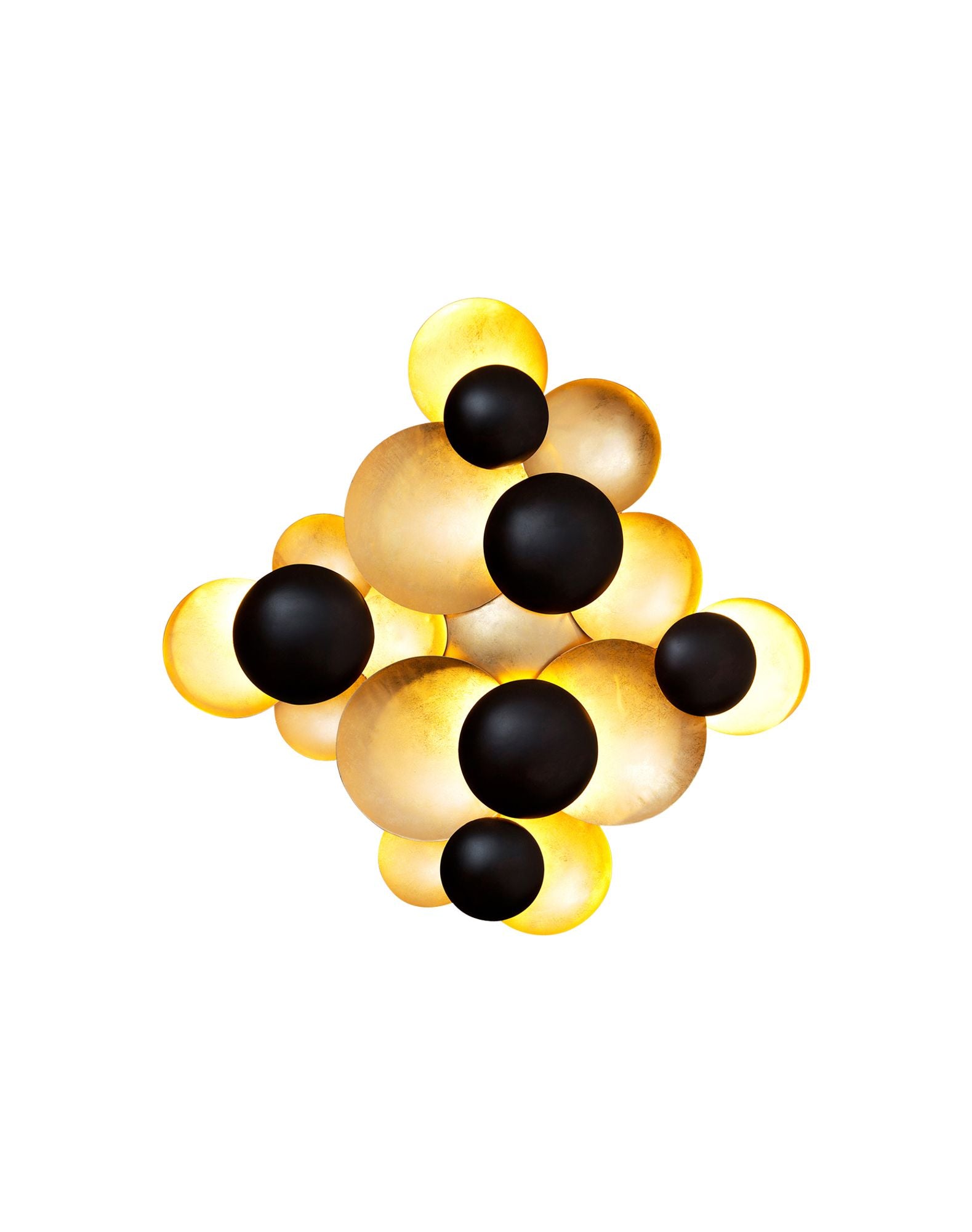 LED-Wandlampe Bolladaria Gigante 9-flammig dimmbar
