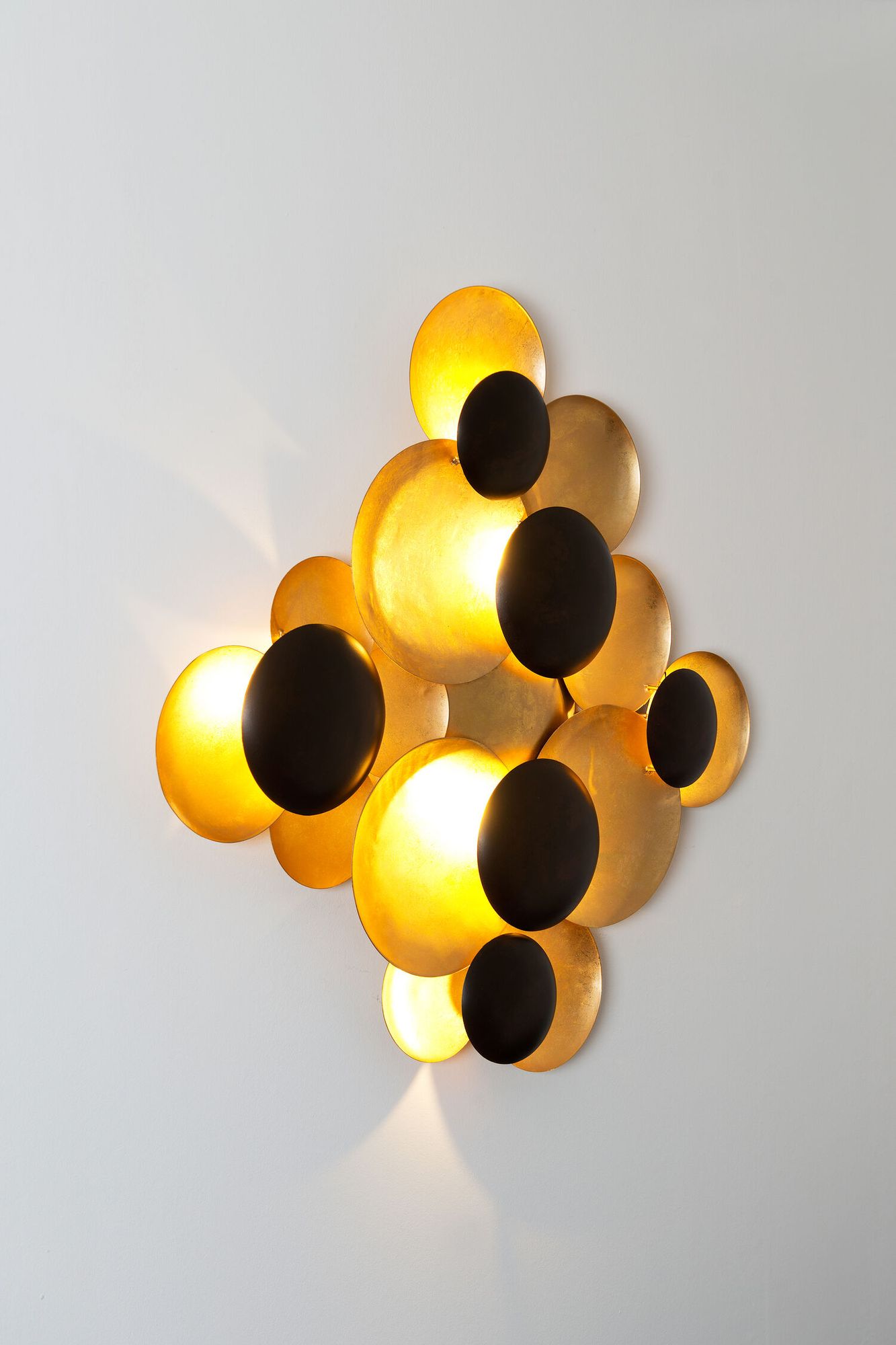 LED-Wandlampe Bolladaria Gigante 9-flammig dimmbar