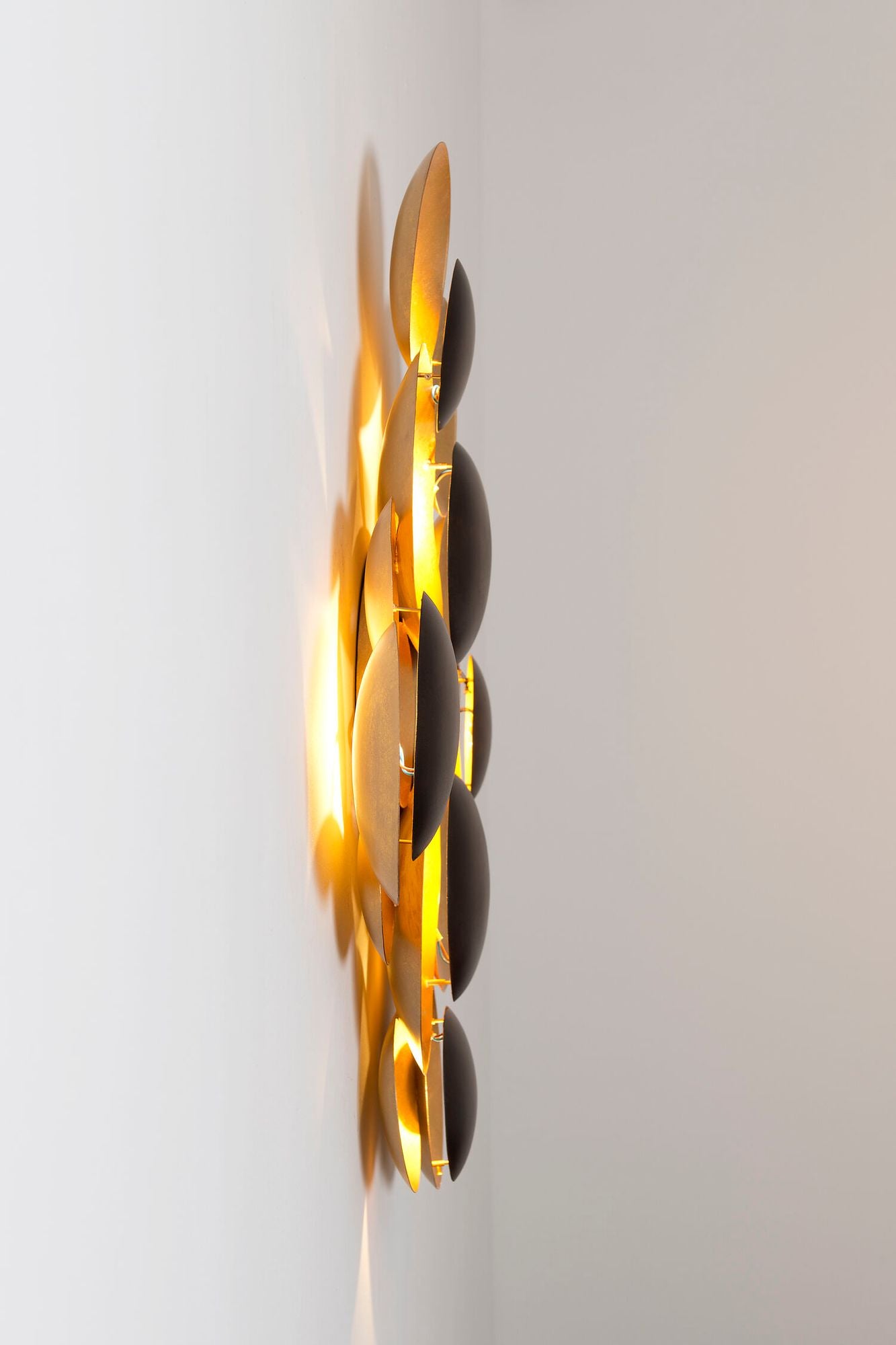 LED-Wandlampe Bolladaria Gigante 9-flammig dimmbar