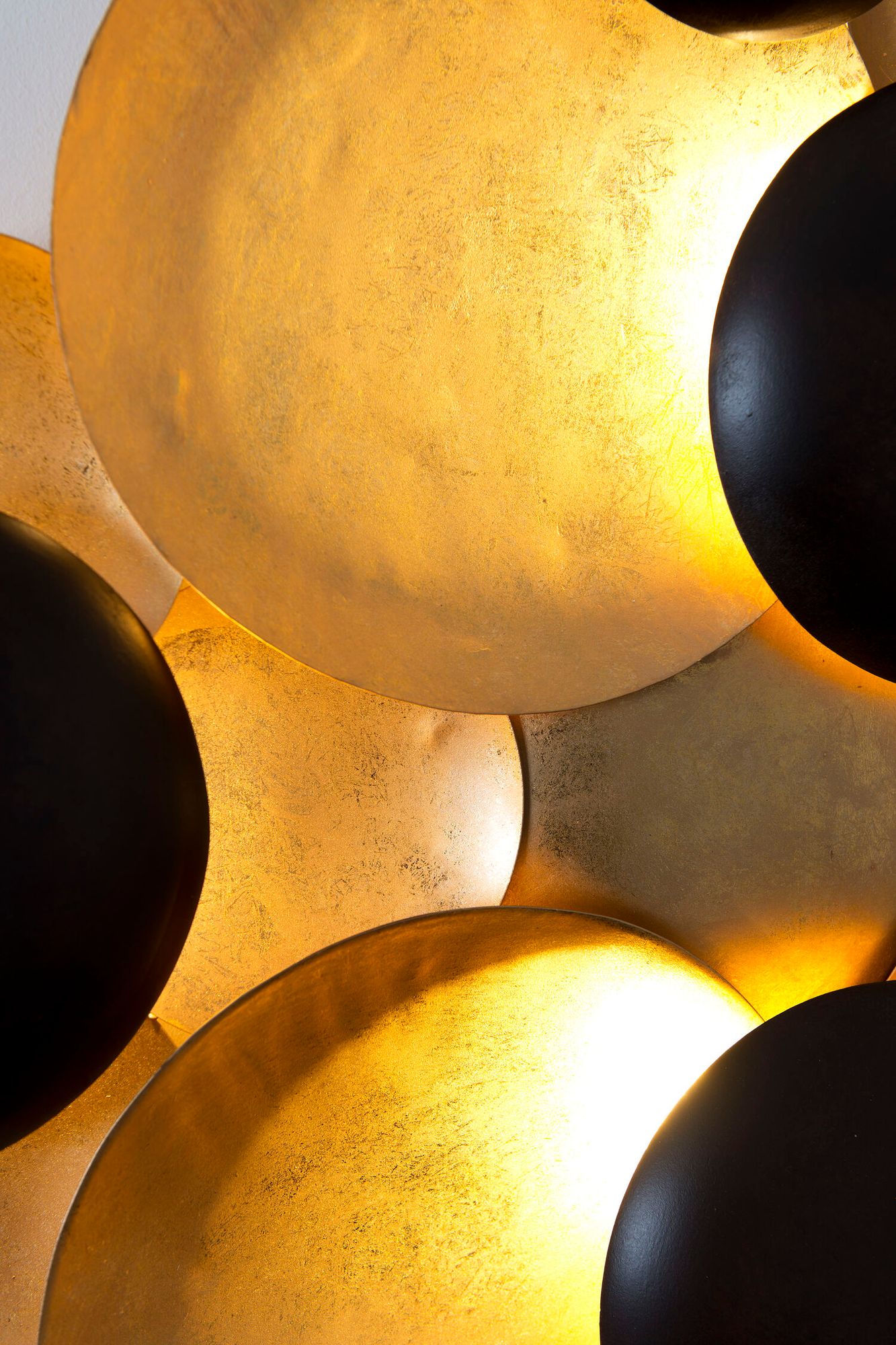 LED-Wandlampe Bolladaria Gigante 9-flammig dimmbar