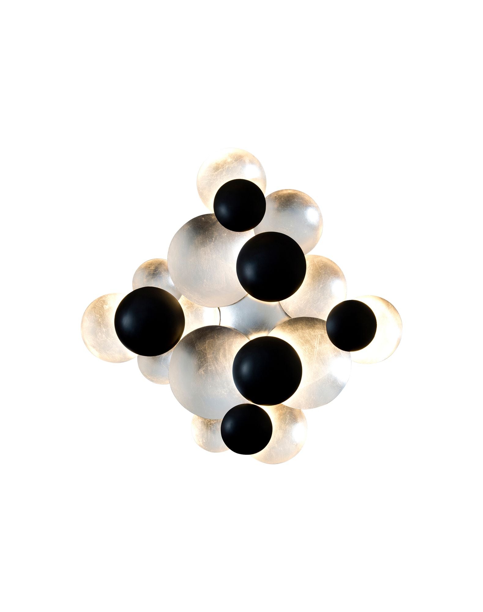 LED-Wandlampe Bolladaria Gigante 9-flammig dimmbar