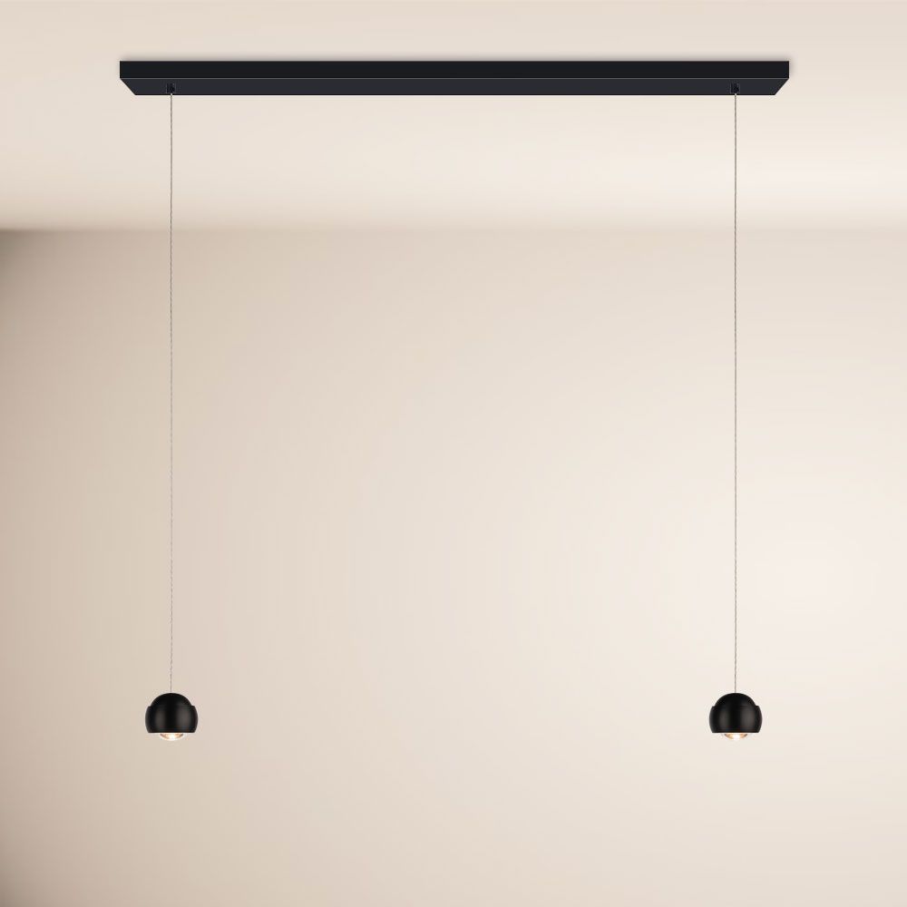 s.luce Beam LED Esstisch-Pendelleuchte Balken 120cm