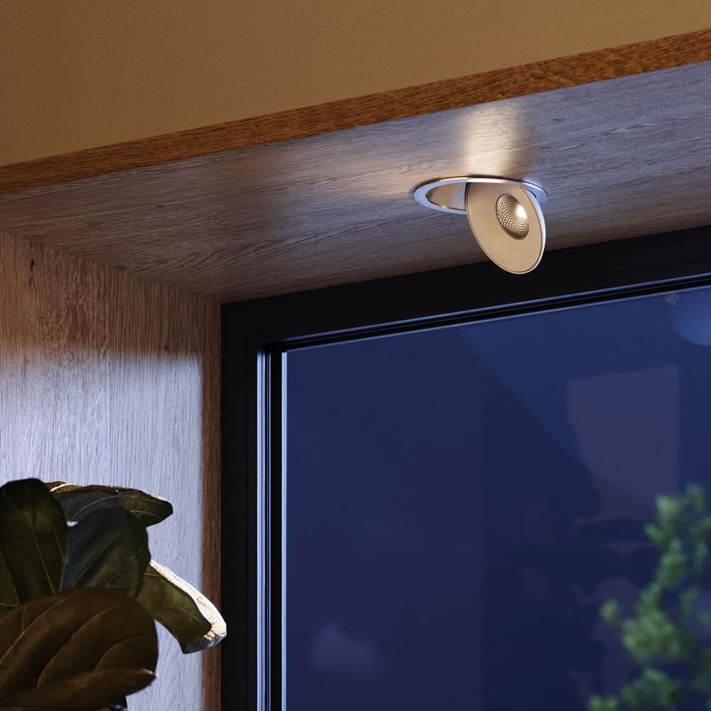 s.luce Santa Deep LED-Einbaustrahler schwenkbar & dimmbar