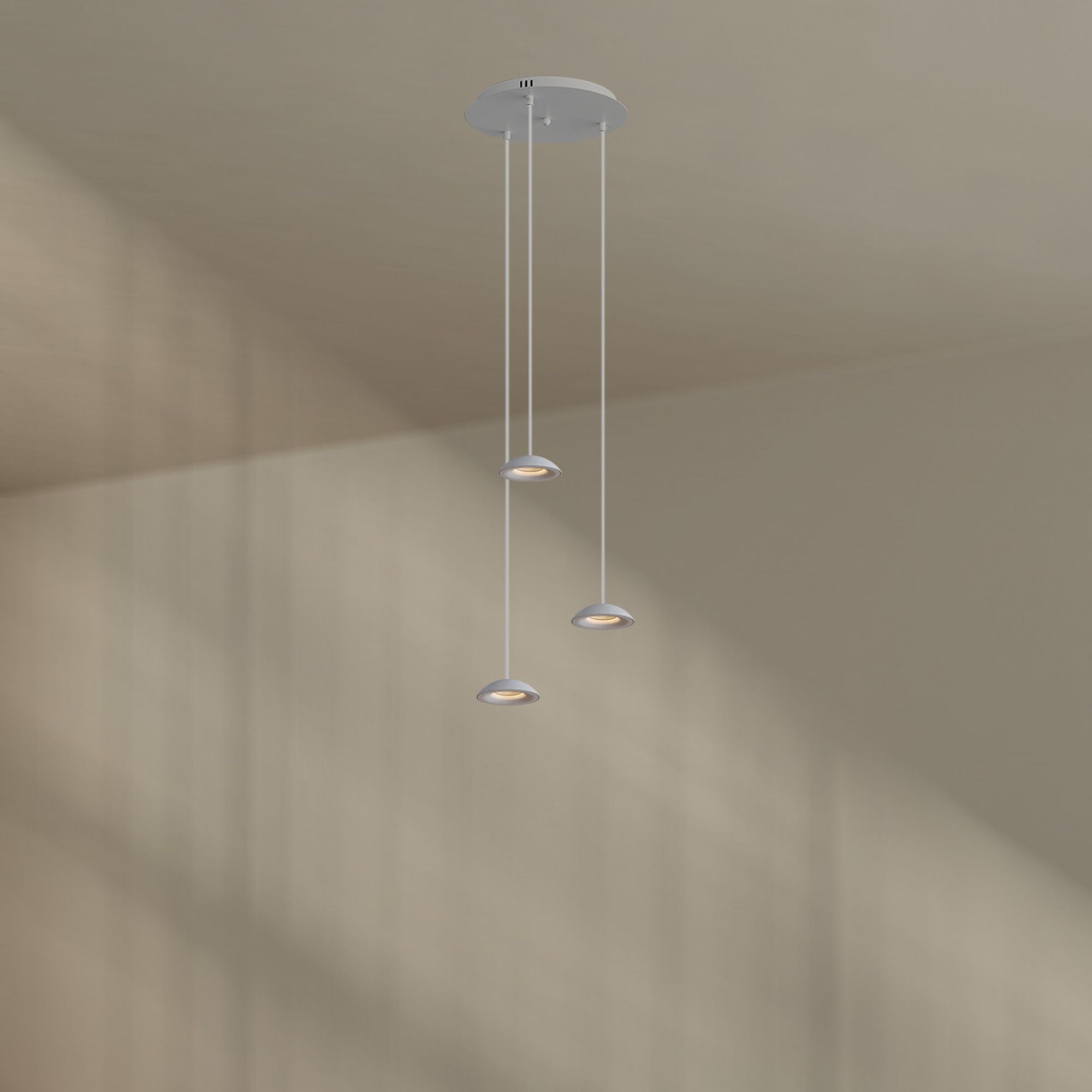 s.luce Modular Hängeleuchten-Baldachin 3-flammig oder 5-flammig - 139317 - s.luce® - homecoming lights.