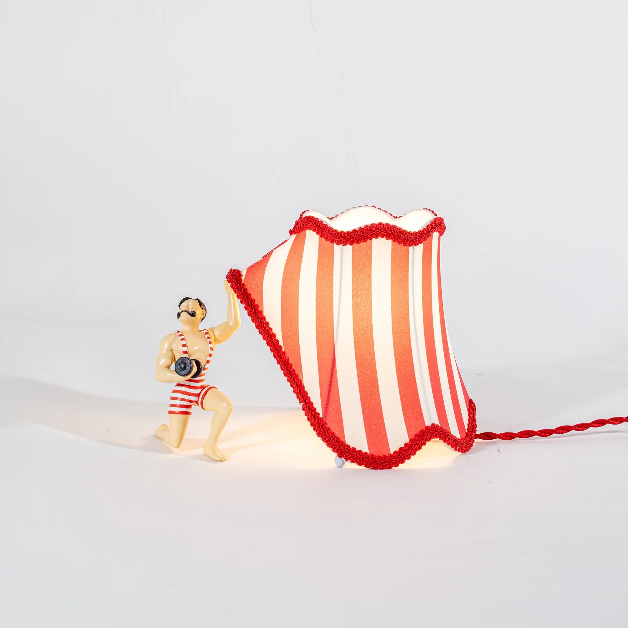 Seletti Circus Bruno Tischlampe Mehrfarbig