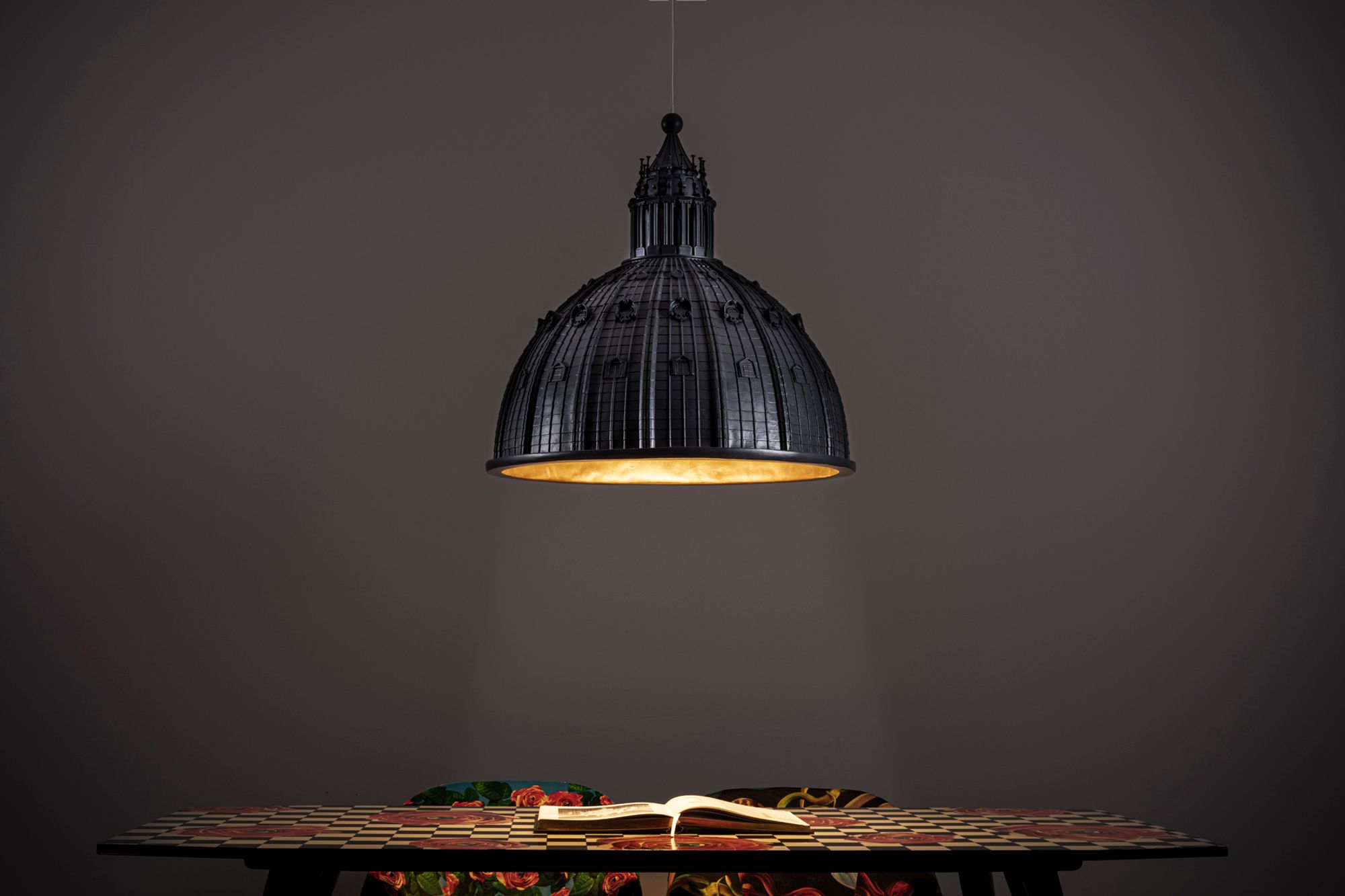 Seletti Cupolone Quarantacinque Pendelleuchte Weiß Ø45cm
