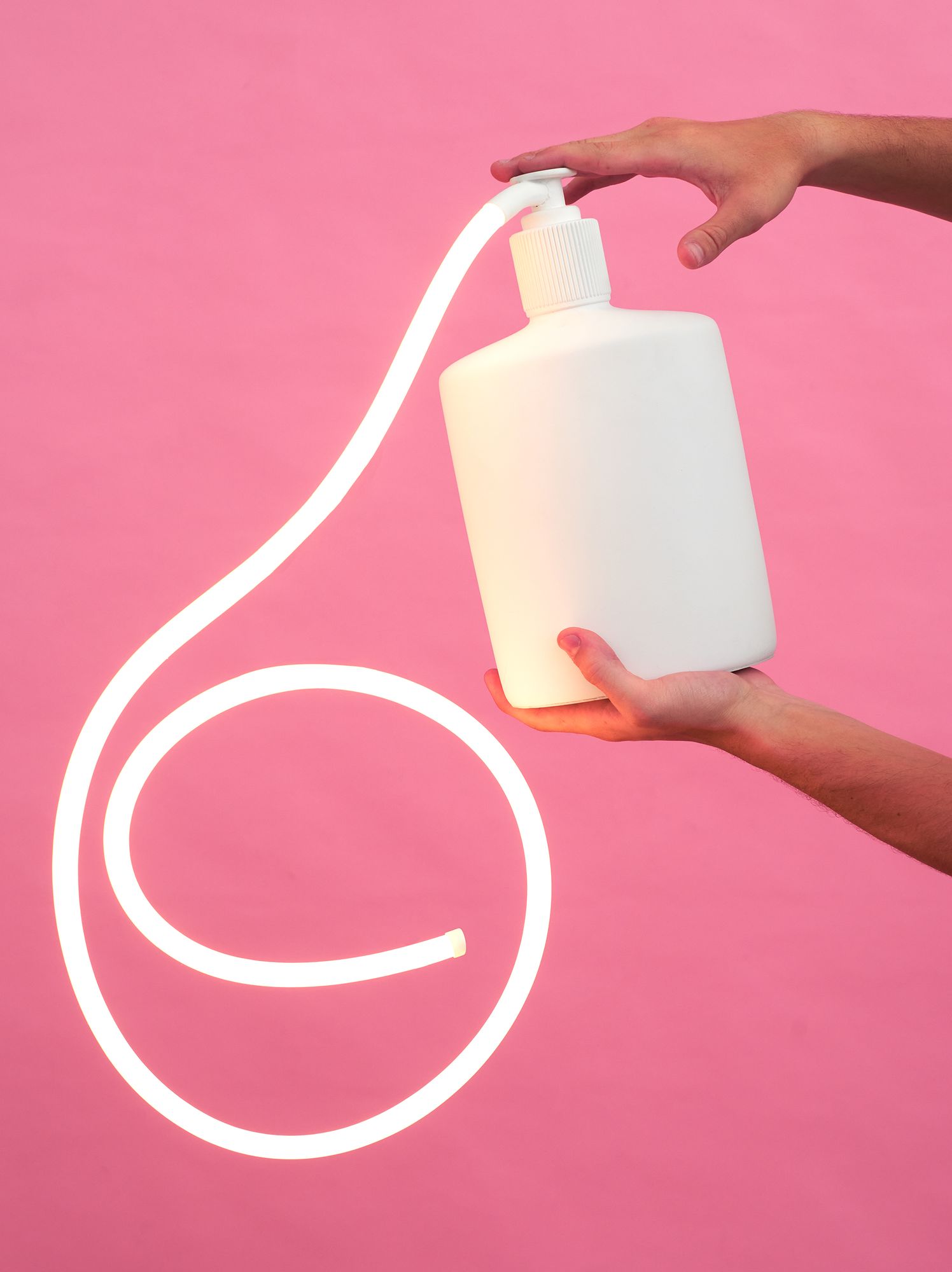 Seletti Daily Glow Soap LED-Tischleuchte Warmweiß