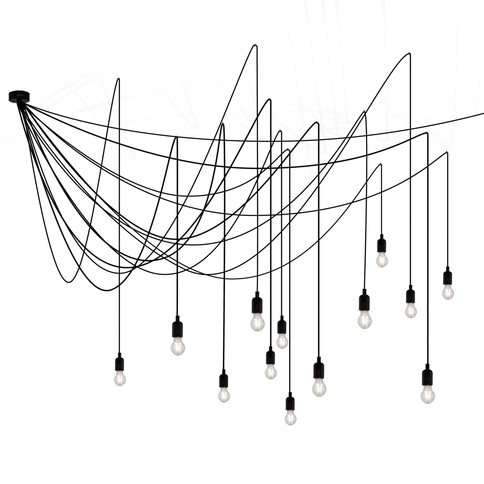 Seletti Maman LED-Lichterset dimmbar transparent
