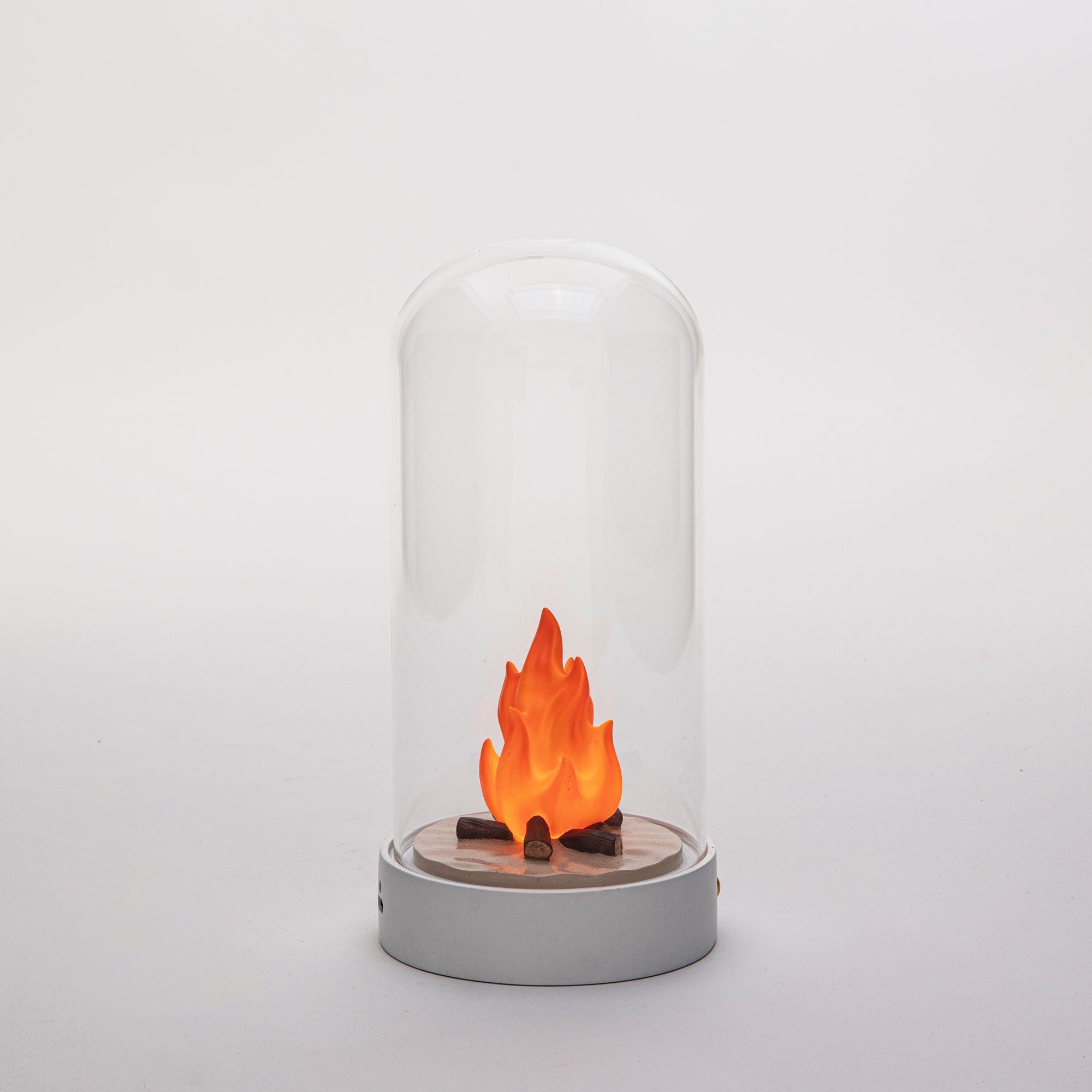 Seletti My Little Bonfire LED-Tischleuchte Flammeneffekt