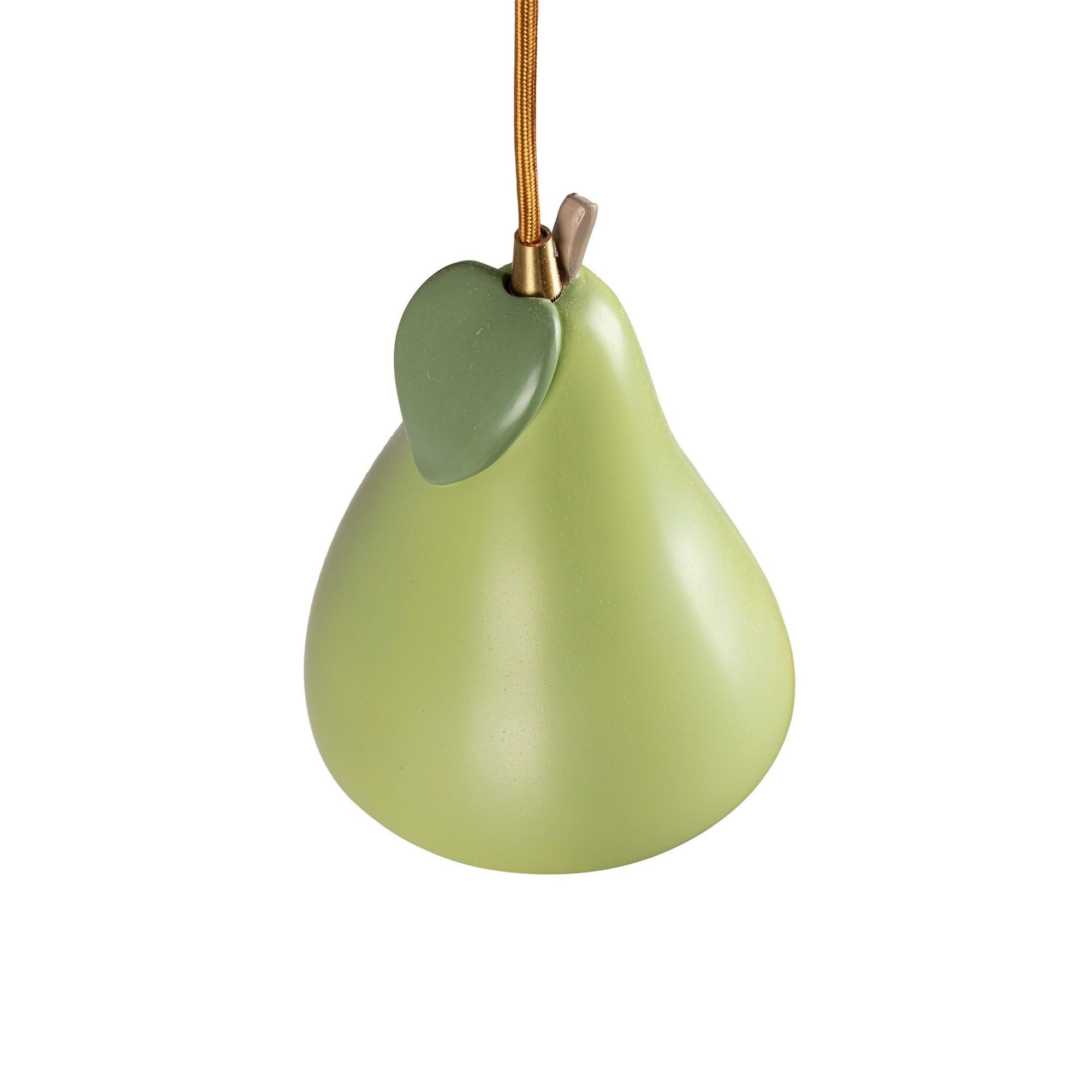 Seletti Vitamin Pear Pendelleuchte Birnenform Harz Grün