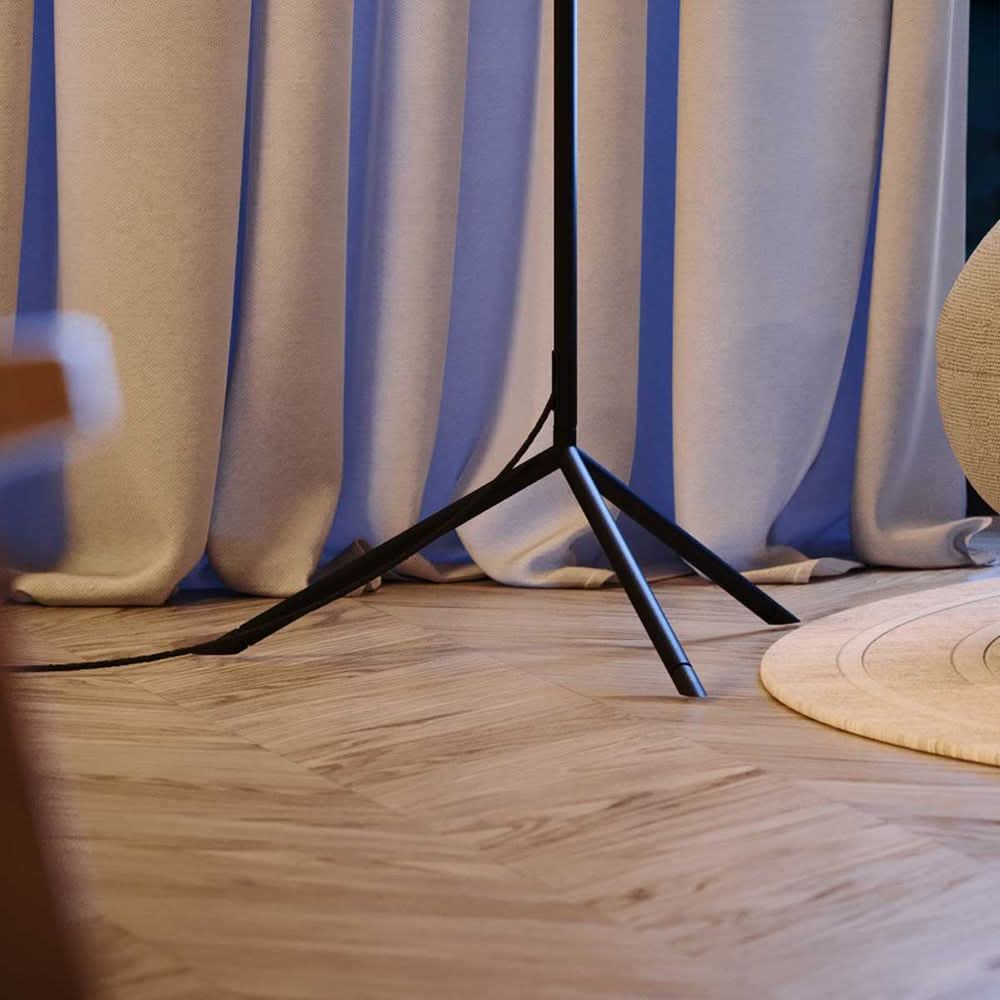 s.luce Stehleuchte Orb Poseidon mit Glaskugel 175cm