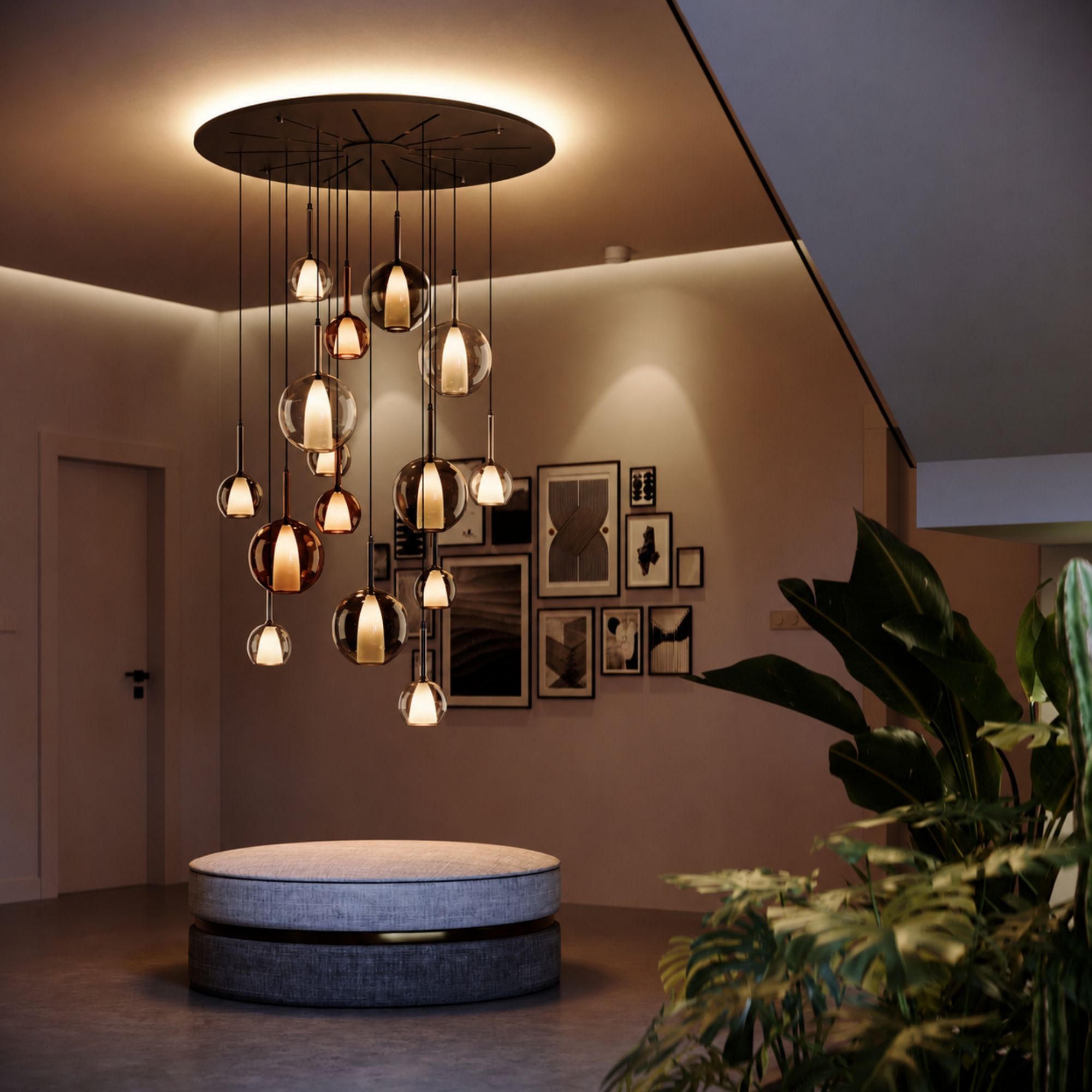 s.luce Aura LED-Umbau für indirekte Beleuchtung (ohne Modular Baldachin) - 178250 - s.luce® - homecoming lights.