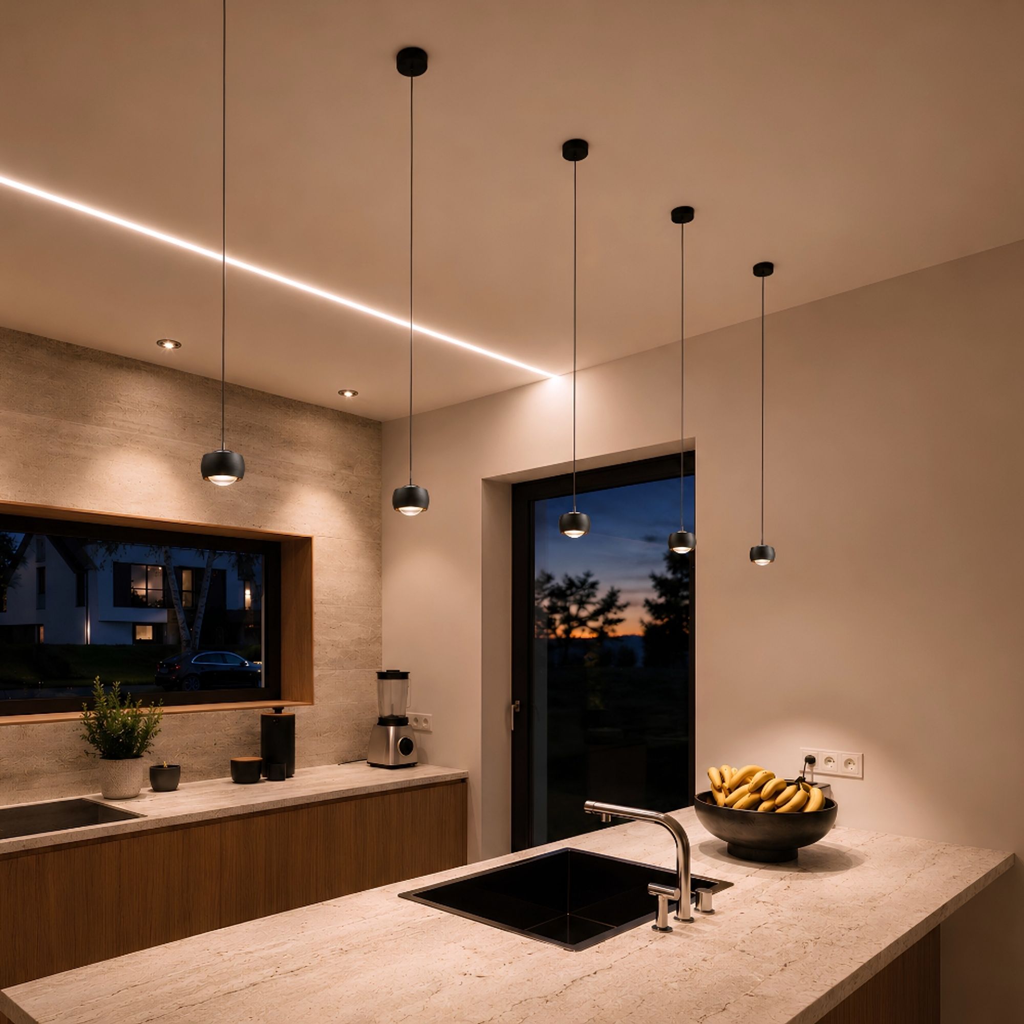 s.luce Beam LED Hängeleuchte Ø 8cm - 158714 - s.luce® - homecoming lights.