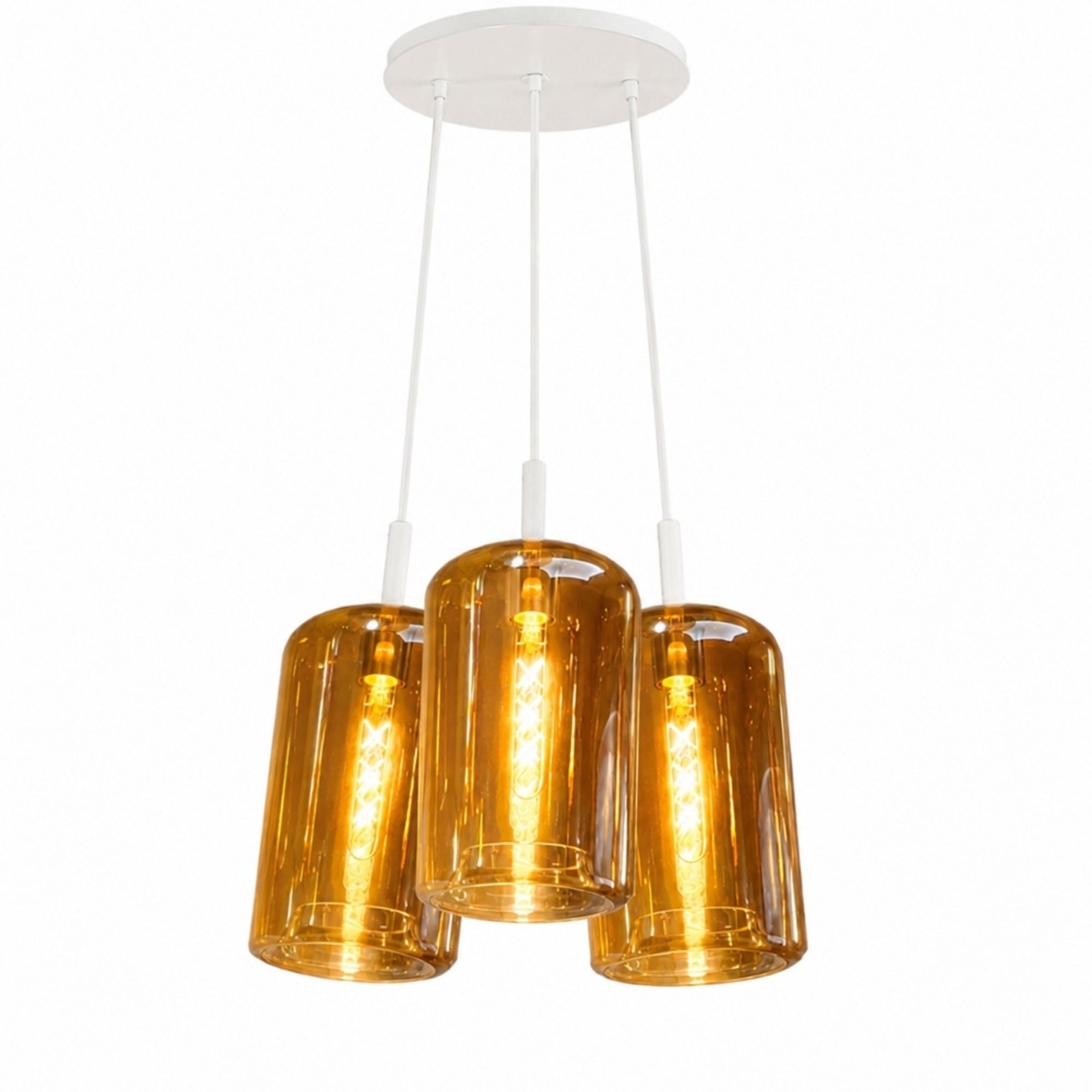 s.luce Cruet Cluster Glas-Pendelleuchte 3-flammig 3x17 - 200224 - s.luce® - homecoming lights.