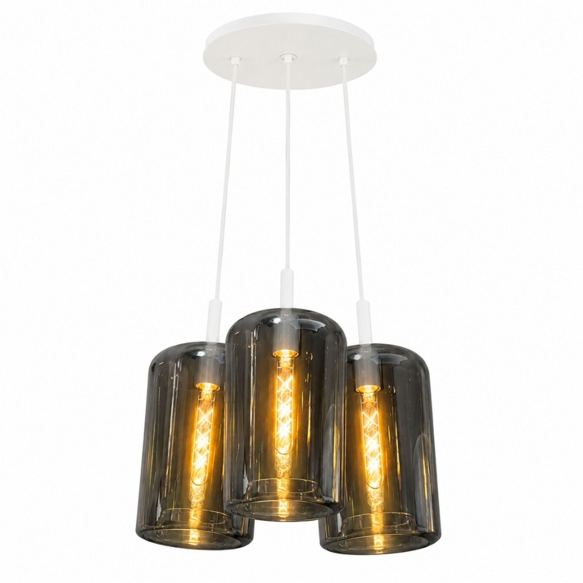 s.luce Cruet Cluster Glas-Pendelleuchte 3-flammig 3x17 - 200226 - s.luce® - homecoming lights.