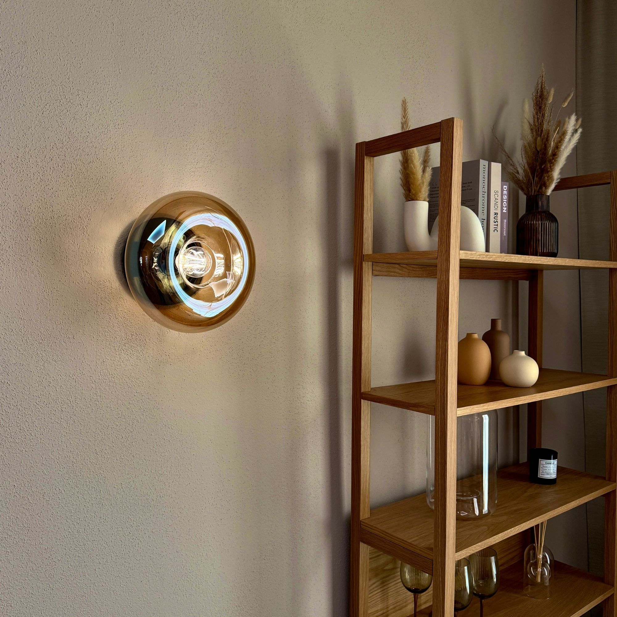 s.luce Cruet Glas Wand- und Deckenleuchte Up & Low - 160152 - s.luce® - homecoming lights.
