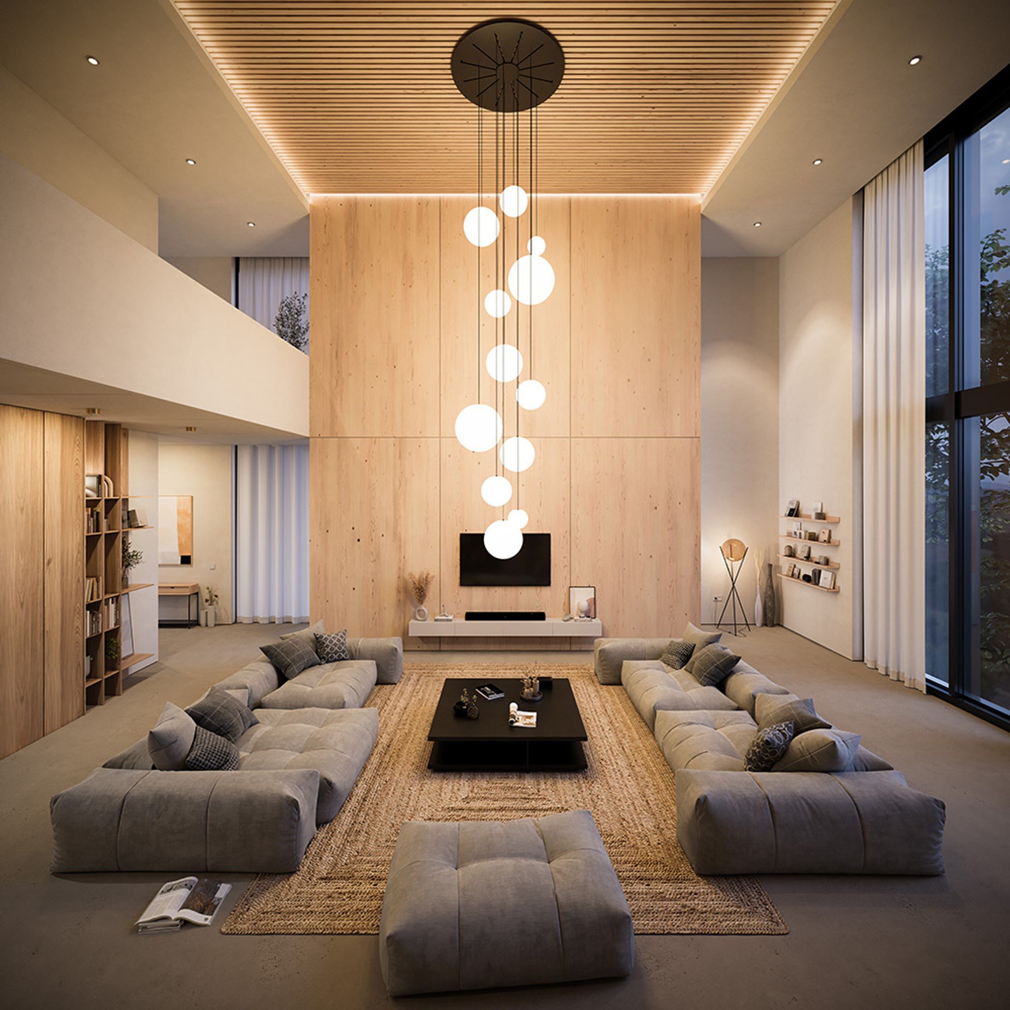 s.luce Modular Mehrfach Hängeleuchten-Baldachin - 179721 - s.luce® - homecoming lights.