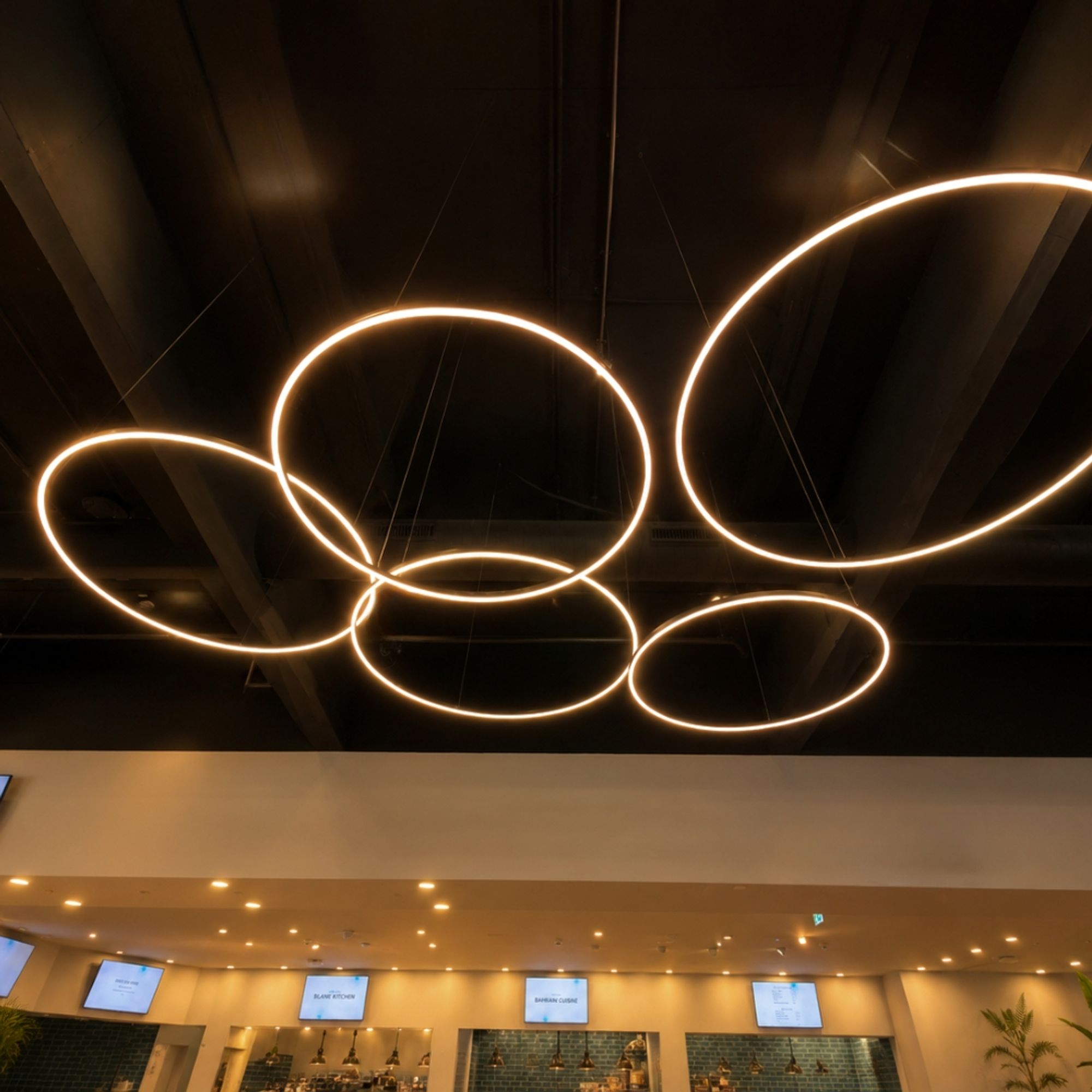 s.luce LED Ring Pendellampe Ø 100cm - 144696 - s.luce® - homecoming lights.