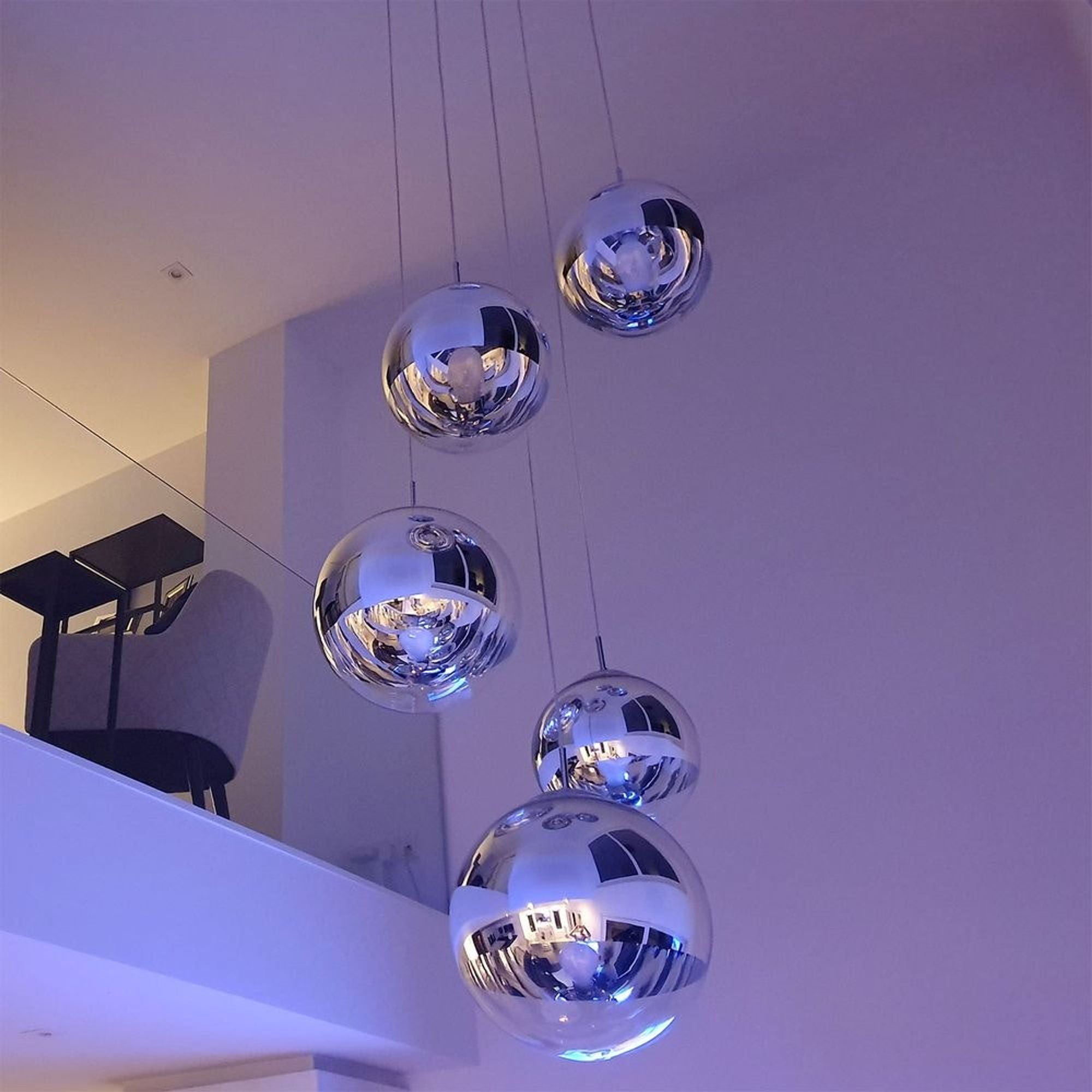 s.luce Fairy Galerieleuchte 3- oder 5-flammig mit Modular Baldachin