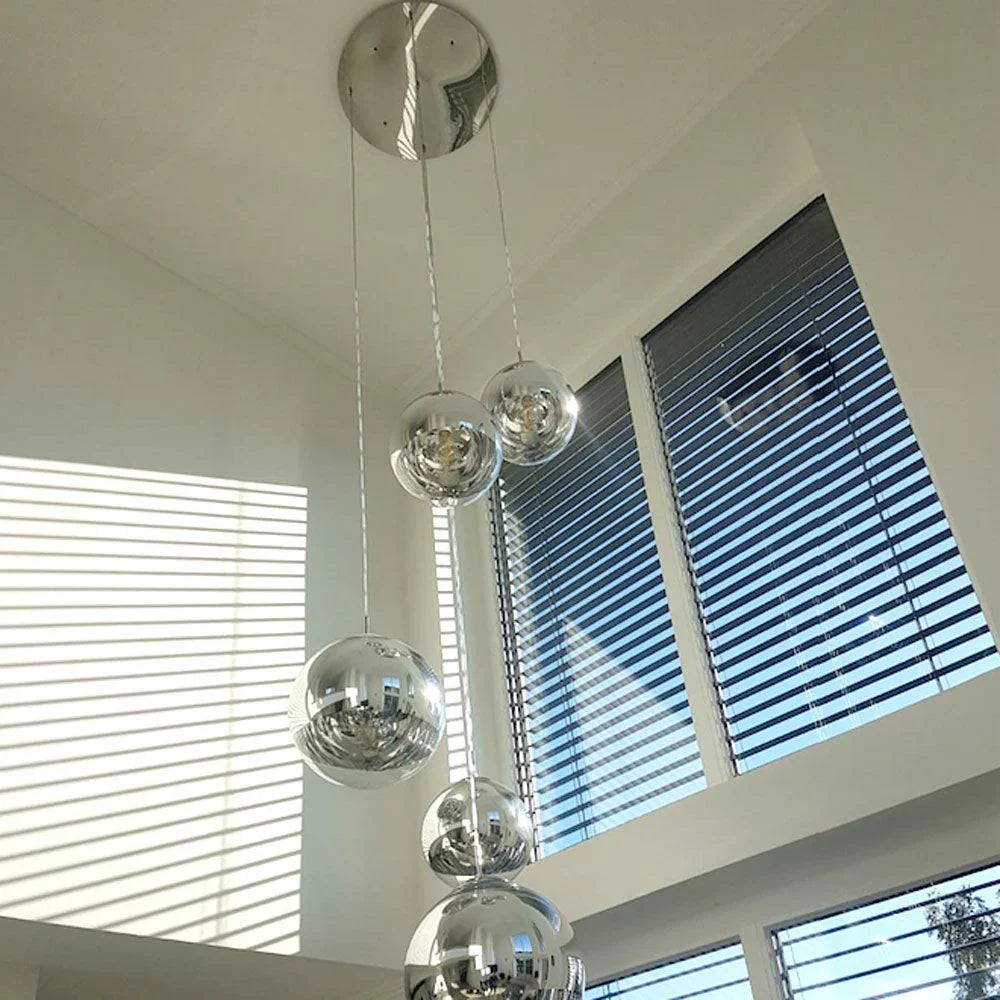 s.luce Modular Hängeleuchten-Baldachin 3-flammig oder 5-flammig