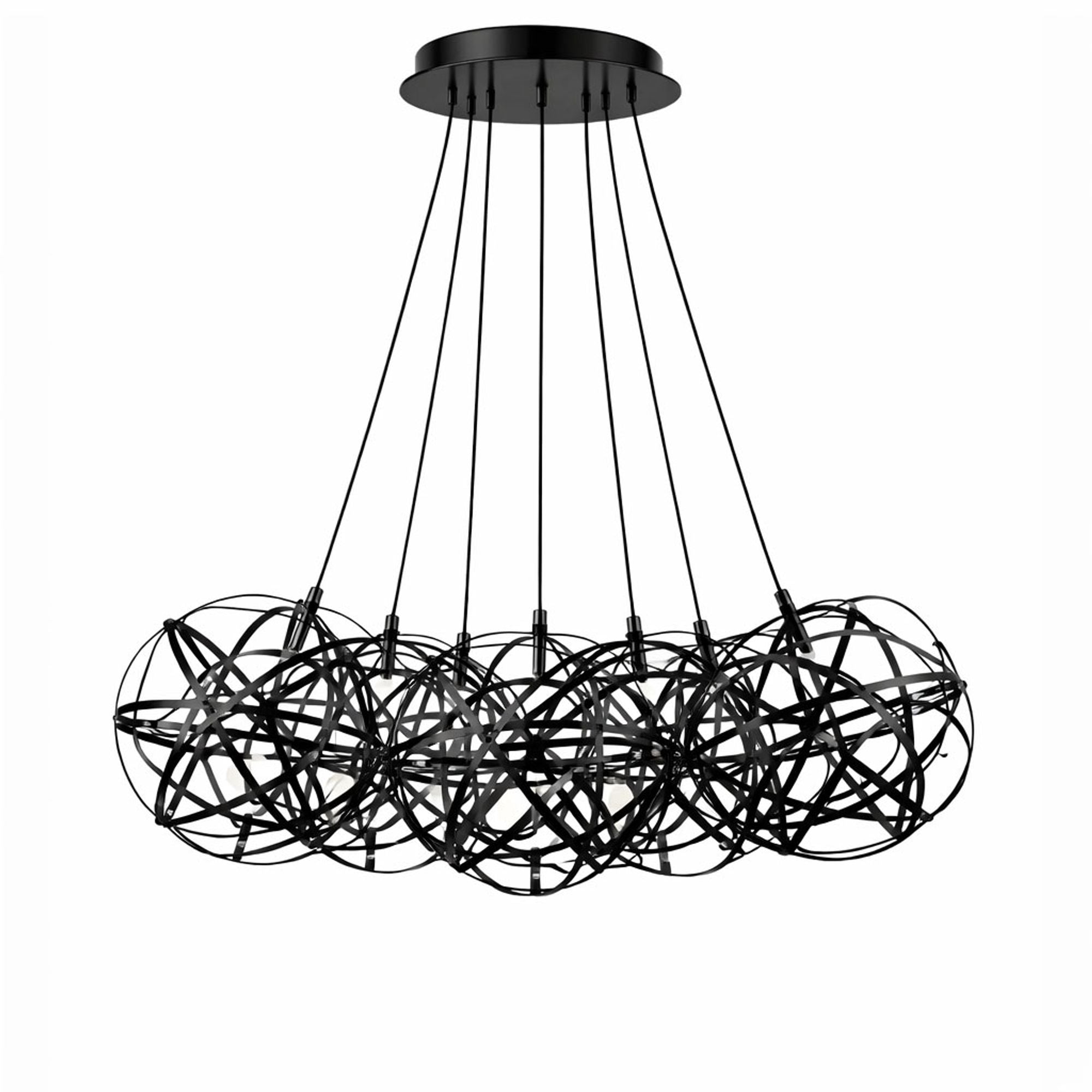 s.luce Atom Cluster LED Mehrfach - Pendellampe 7 - flammig - 199604 - s.luce® - homecoming lights.