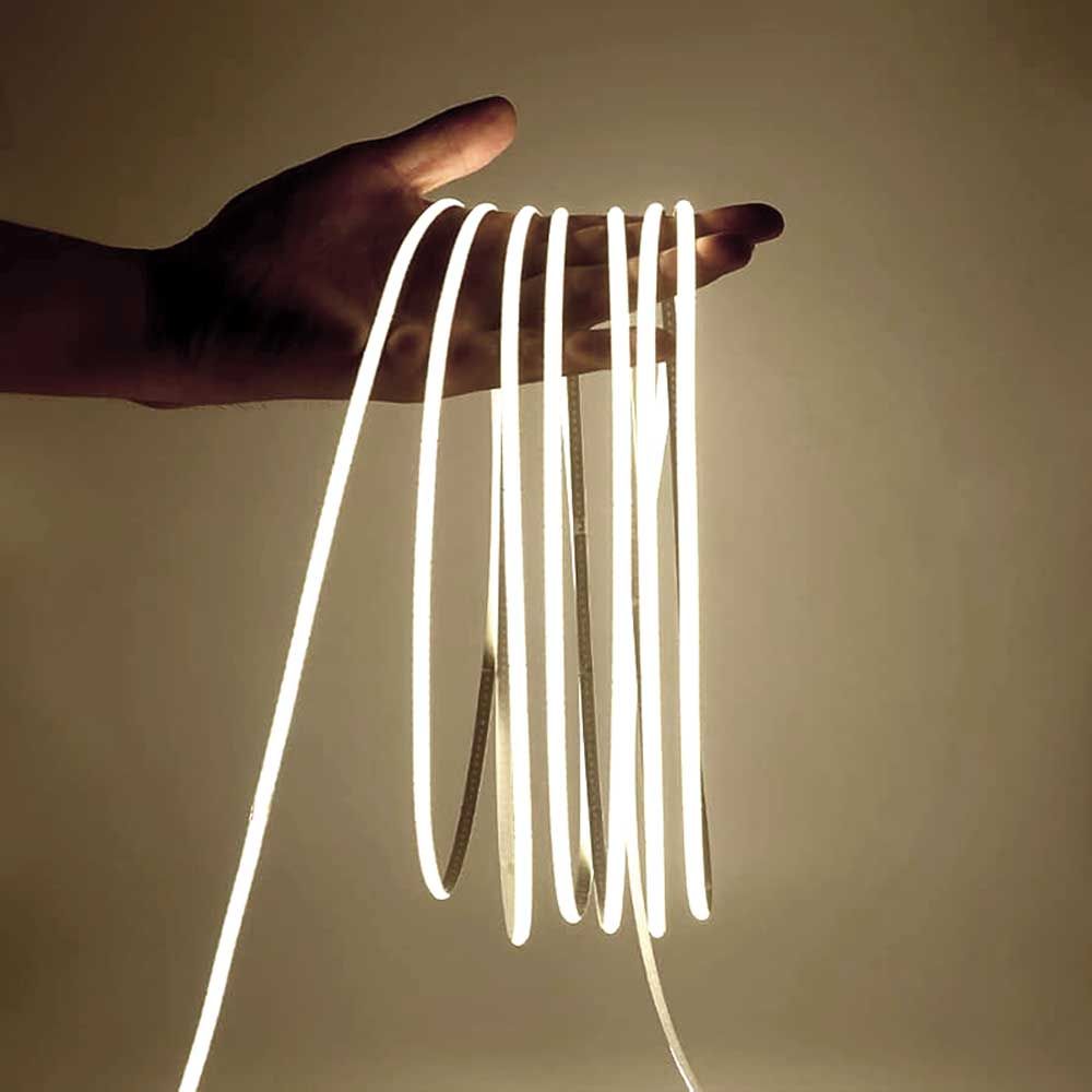 s.luce AuraLine 5m Mini COB LED Streifen 10w/m 800lm/m CRI 90