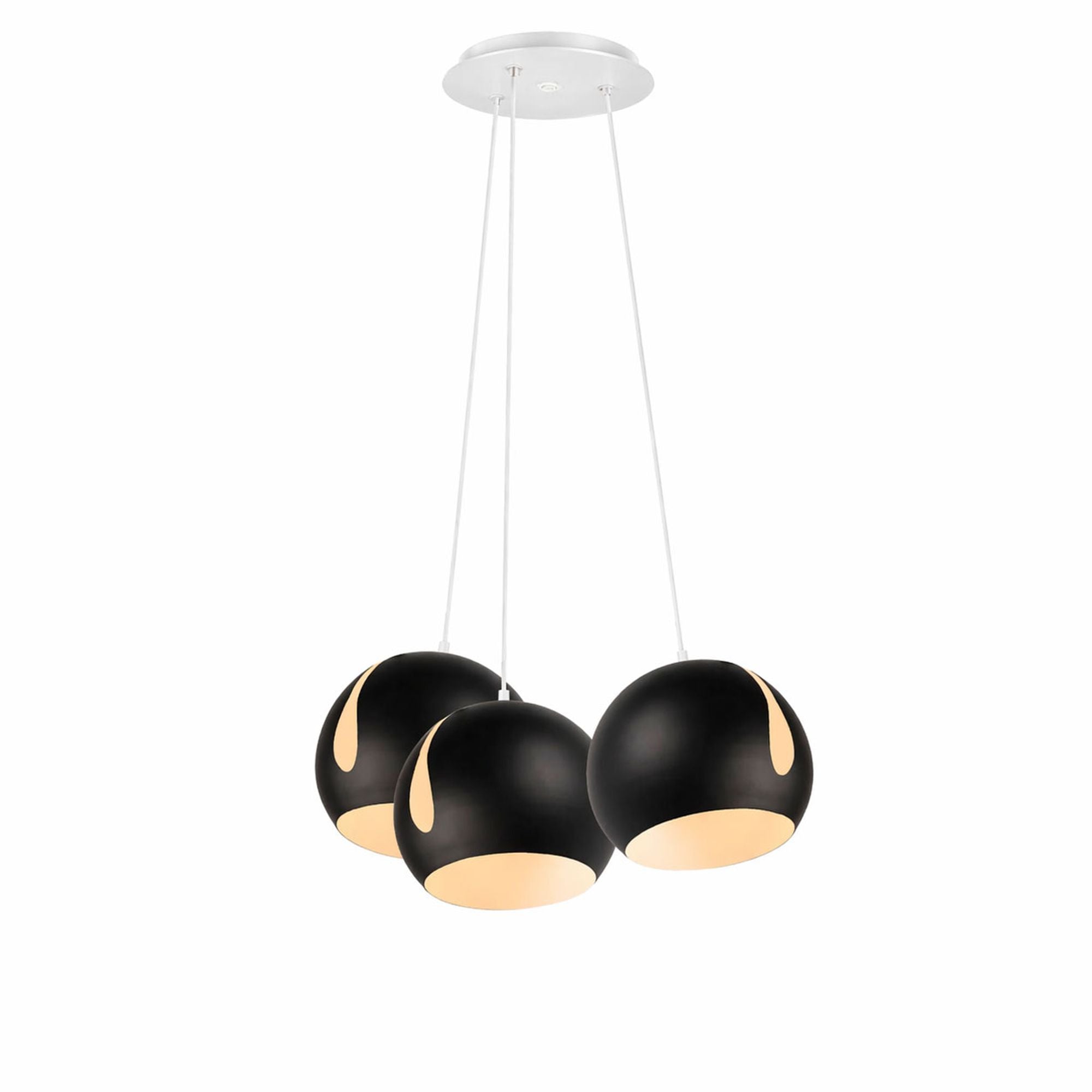 s.luce Ball Cluster Mehrfach - Pendelleuchte 3 - flammig 3x20cm - 199818 - s.luce® - homecoming lights.