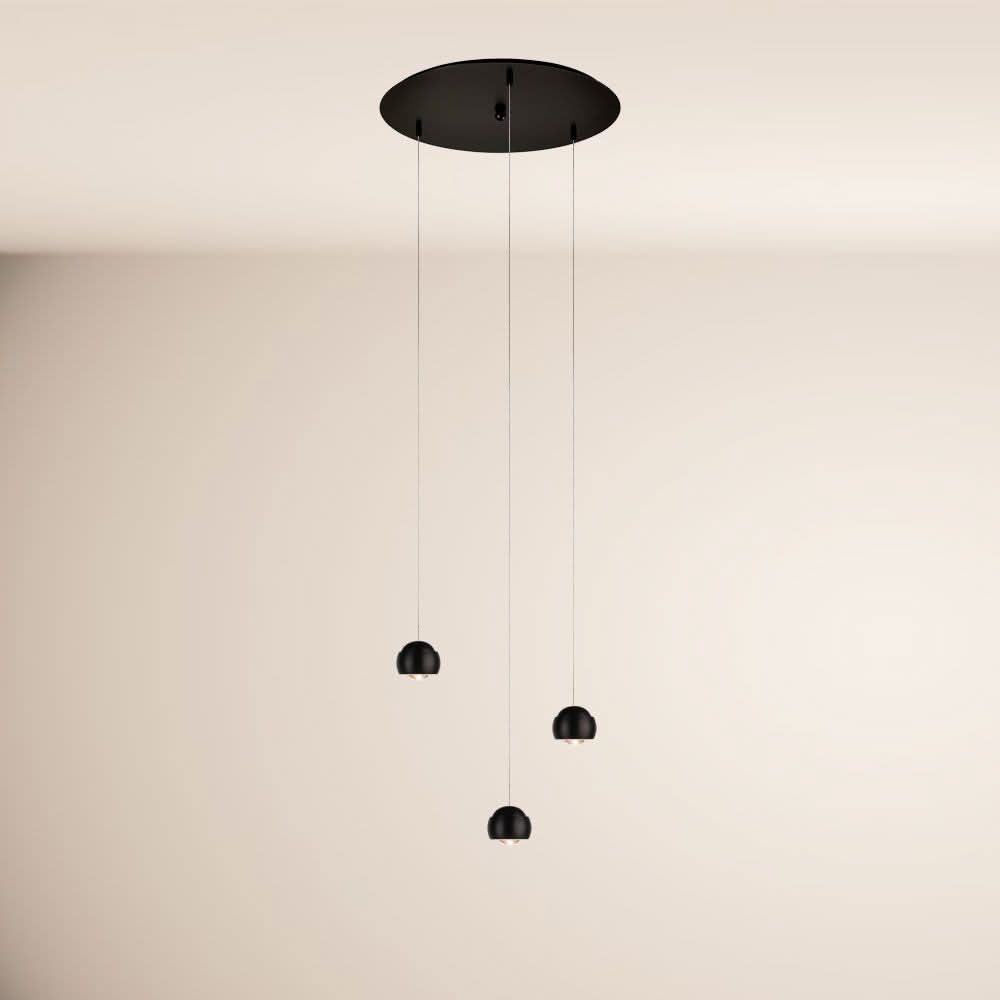 s.luce Beam LED Pendelleuchte 3- oder 5-flammig Modular Baldachin