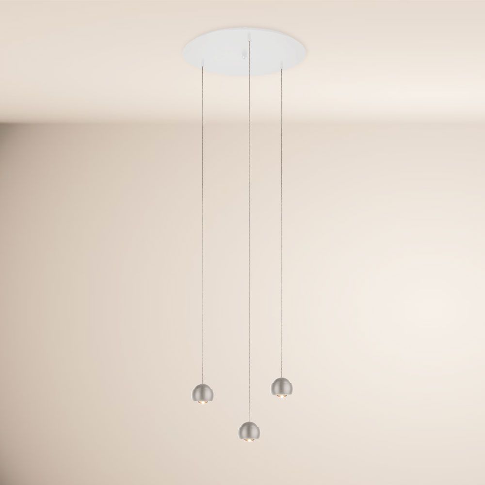 s.luce Beam LED Pendelleuchte 3- oder 5-flammig Modular Baldachin