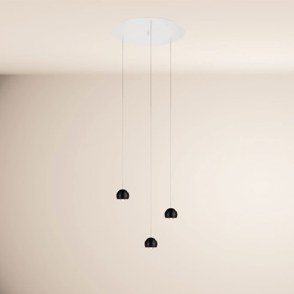 s.luce Beam LED Pendelleuchte 3- oder 5-flammig Modular Baldachin