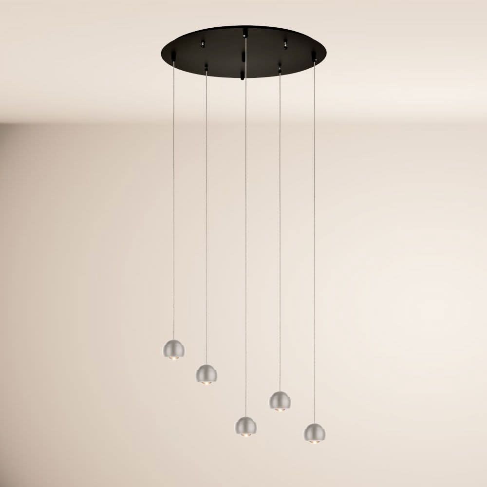 s.luce Beam LED Pendelleuchte 3- oder 5-flammig Modular Baldachin