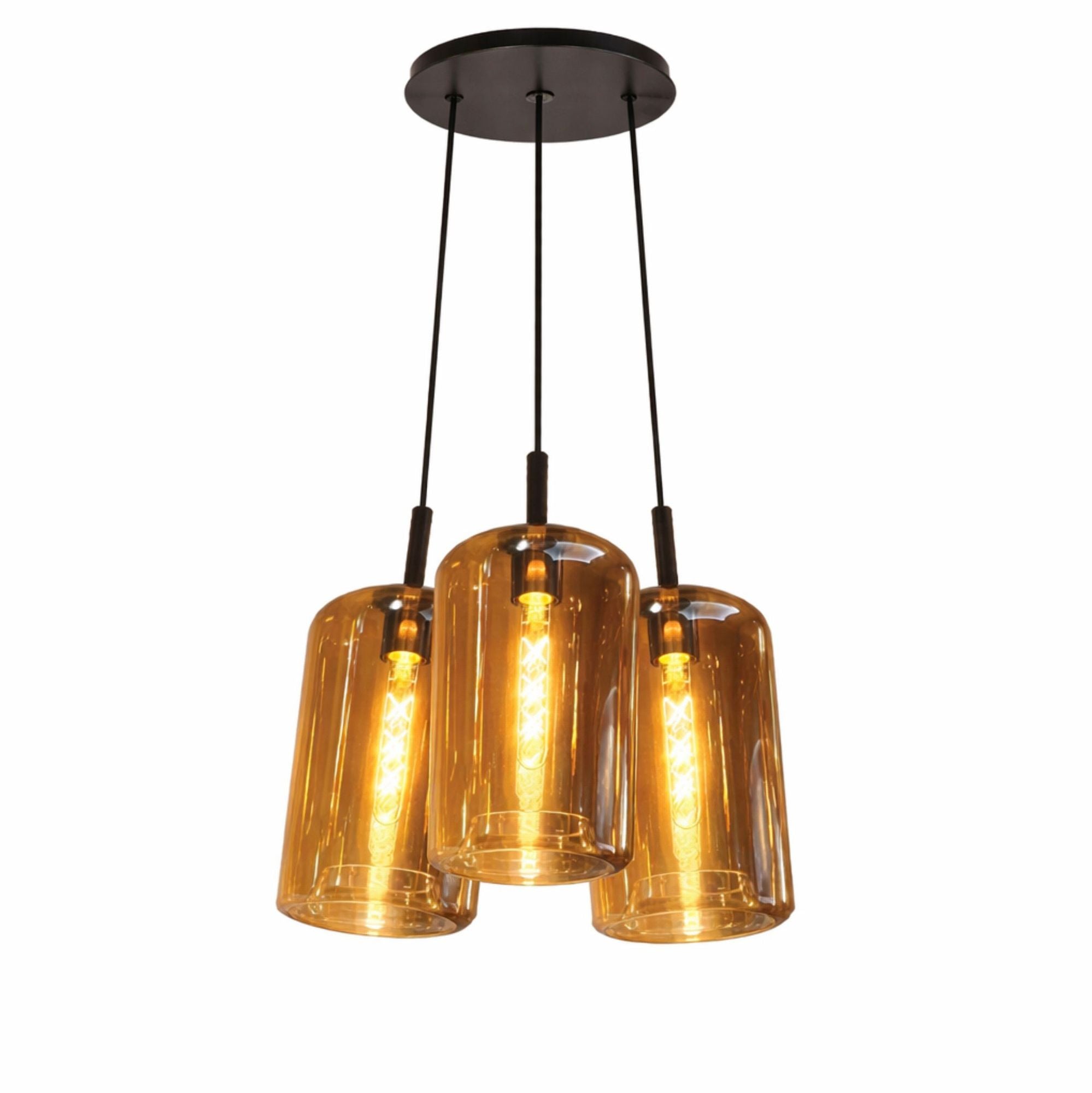 s.luce Cruet Cluster Glas - Pendelleuchte 3 - flammig 3x17 - 200220 - s.luce® - homecoming lights.