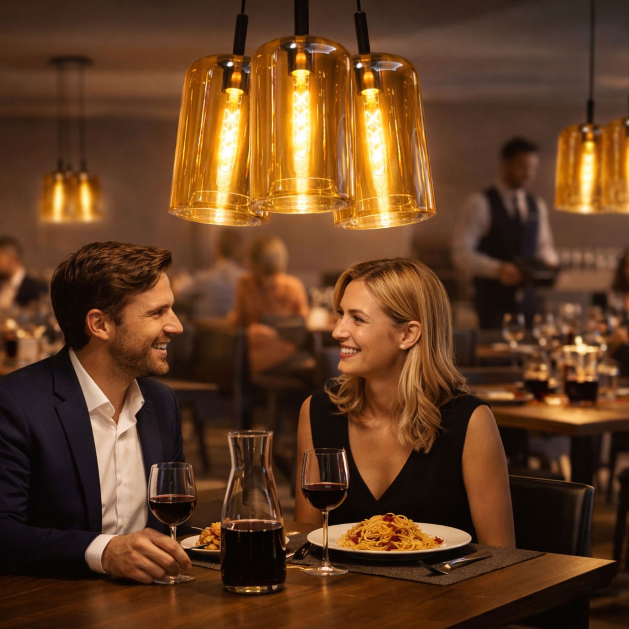 s.luce Cruet Cluster Glas - Pendelleuchte 3 - flammig 3x17 - 200222 - s.luce® - homecoming lights.