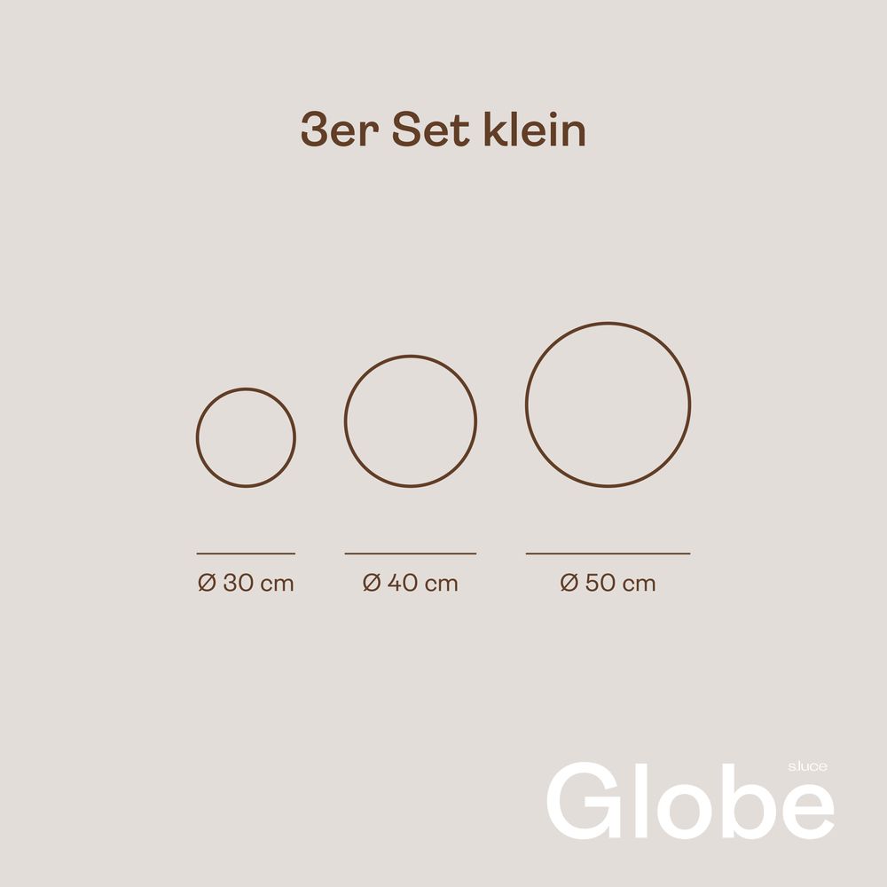 s.luce Globe pro langlebige Garten Außenkugel Weiß