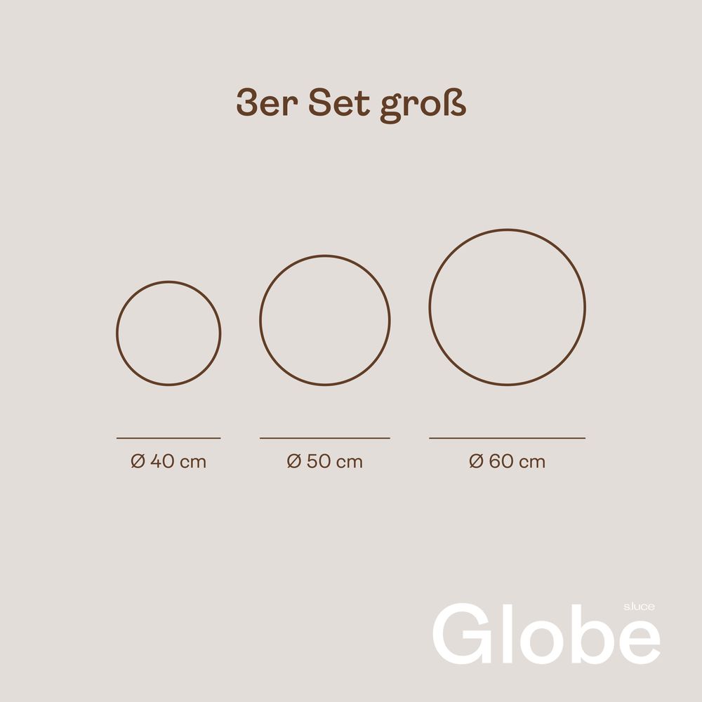 s.luce Globe pro langlebige Garten Außenkugel Weiß