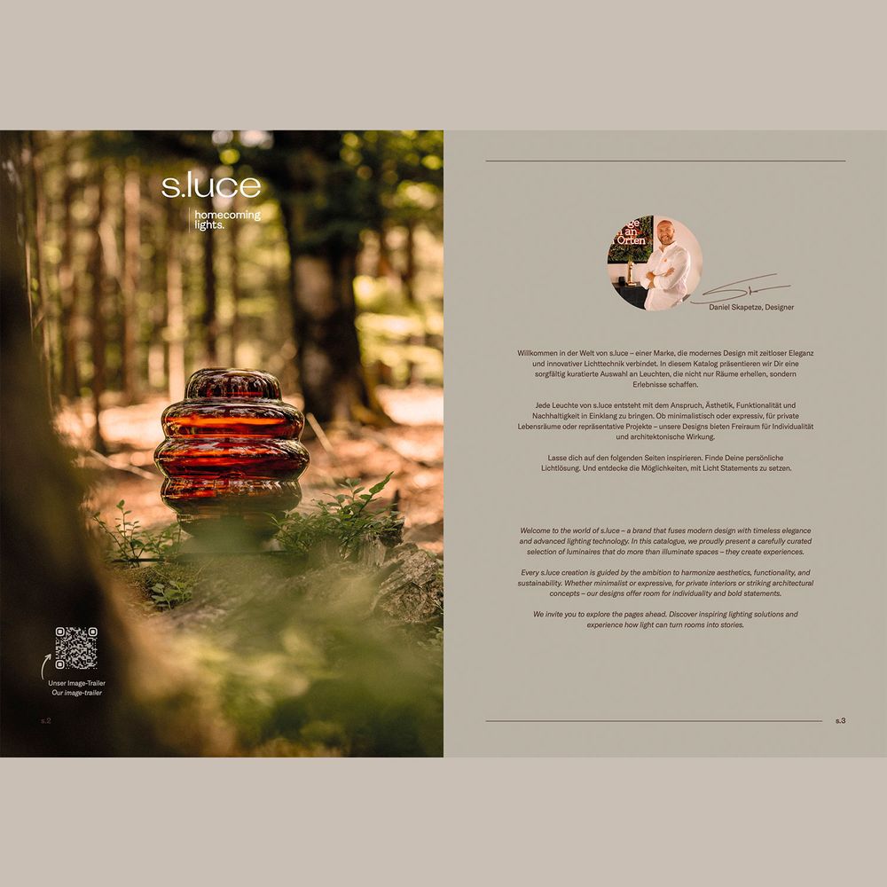Katalog s.luce® - homecoming lights.