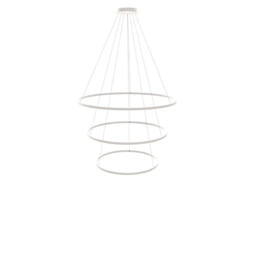 s.luce LED lampa wisząca pierścieniowa 3-światłowa centryczna