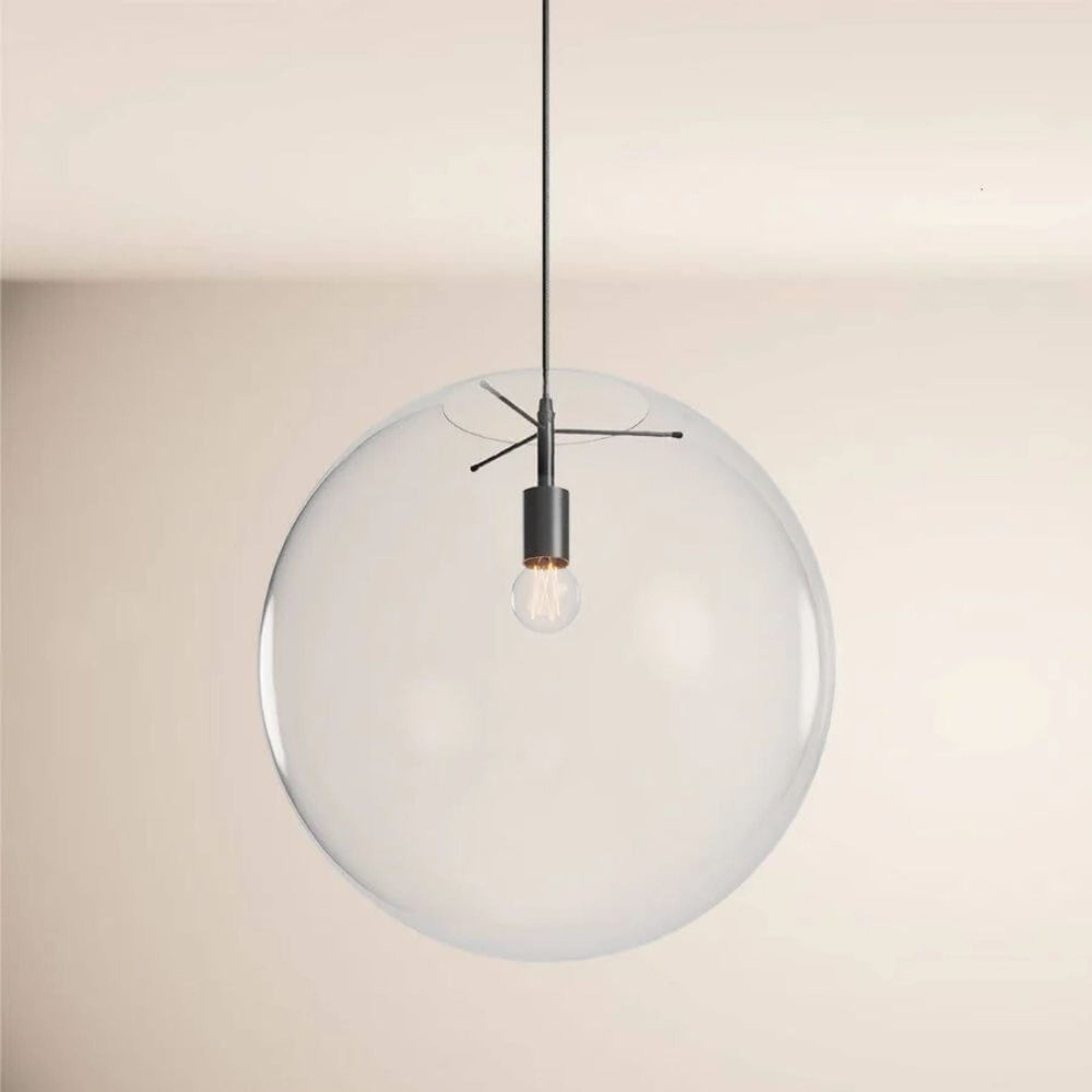 s.luce Orb Cluster Glas - Pendelampe 3 - flammig 3x50cm - 200645 - s.luce® - homecoming lights.