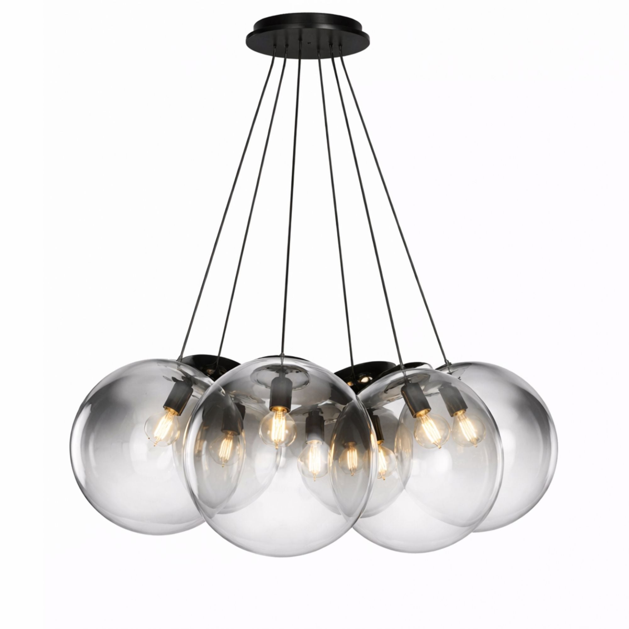 s.luce Orb Cluster Mehrfach - Pendelleuchte 7 - flammig 7x40cm - 200678 - s.luce® - homecoming lights.