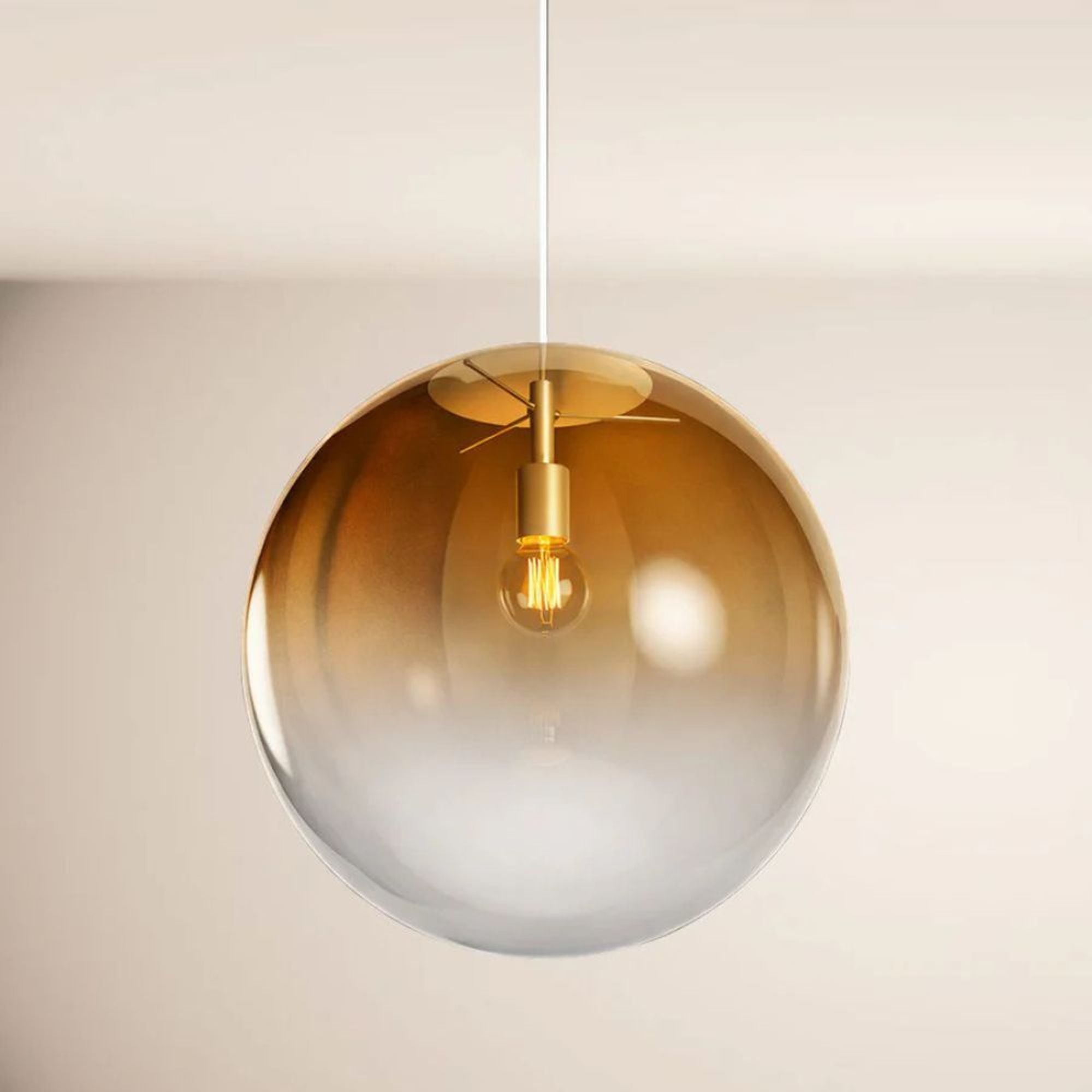 s.luce Orb Cluster Glas - Hängelampe 7 - flammig 7x50cm - 200693 - s.luce® - homecoming lights.