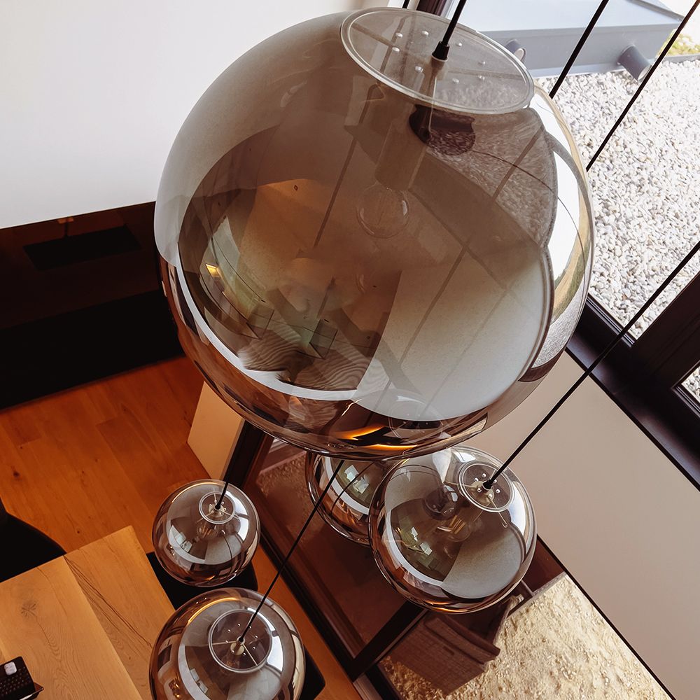 s.luce Orb lampa galeryjna 8-światłowa modułowa