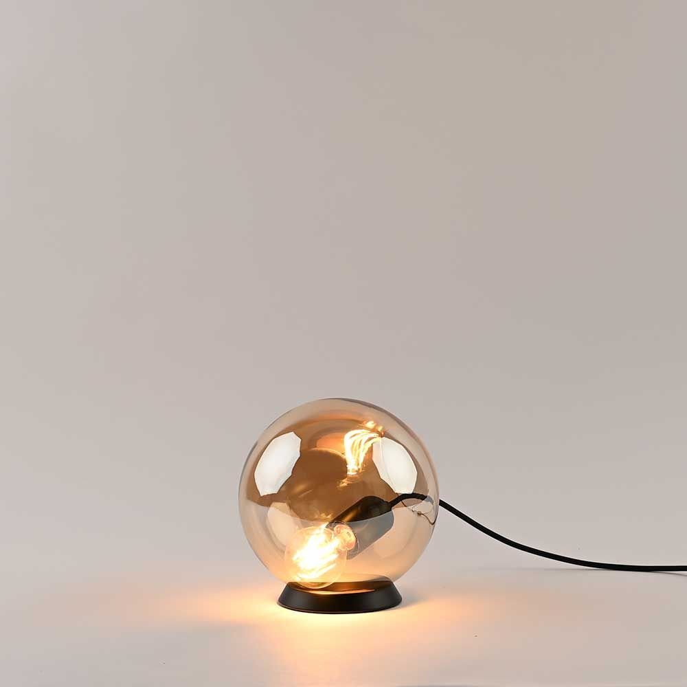 s.luce Orb Glaskugel Tischlampe
