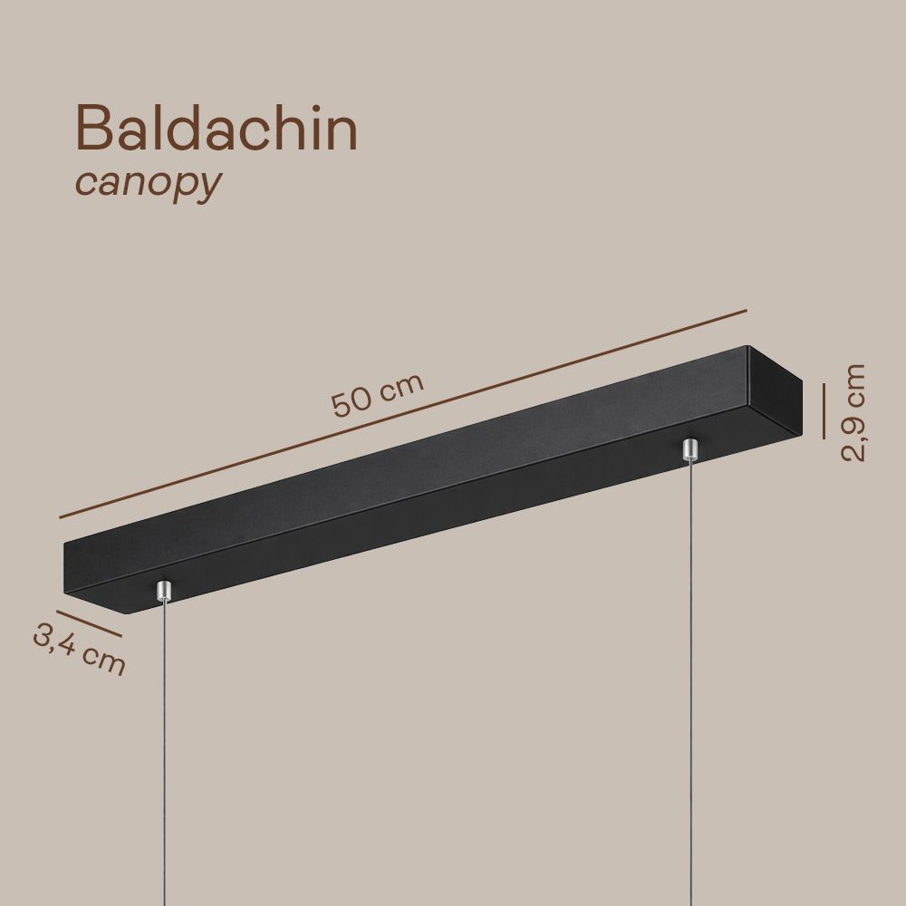 s.luce Oris LED-Linienlampe Büro-Pendelleuchte XL nach Maß 2700K