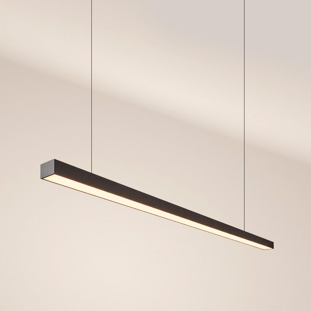 s.luce Oris LED - Linienlampe Büro - Pendelleuchte XL nach Maß 2700K - 197763 - s.luce® - homecoming lights.
