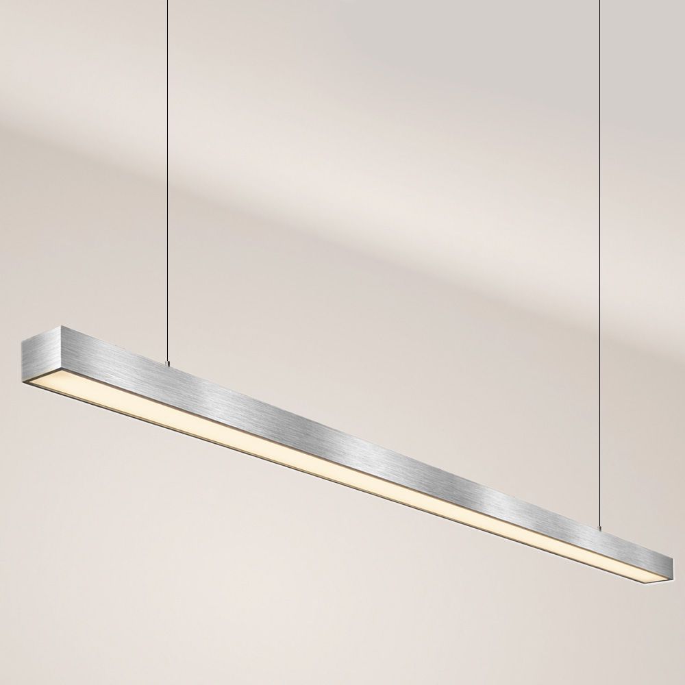 s.luce Oris LED-Linienlampe Büro-Pendelleuchte XL nach Maß 2700K