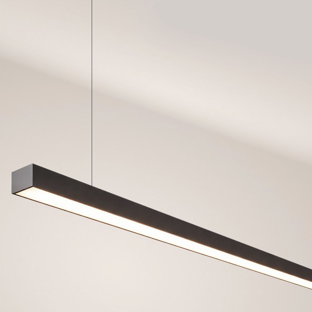 s.luce Oris LED - Linienleuchte Büro - Pendellampe XL nach Maß 4000K - 197805 - s.luce® - homecoming lights.