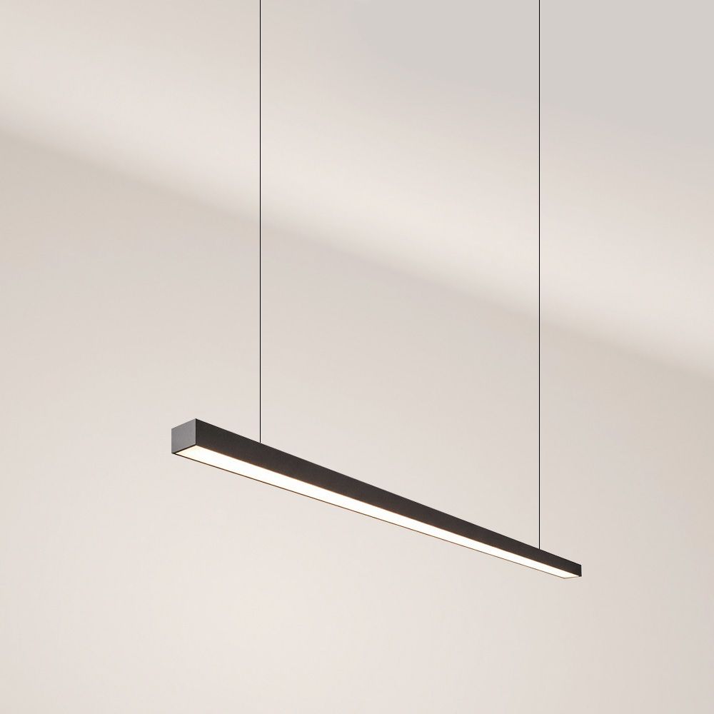 s.luce Oris LED - Linienleuchte Büro - Pendellampe XL nach Maß 4000K - 197796 - s.luce® - homecoming lights.