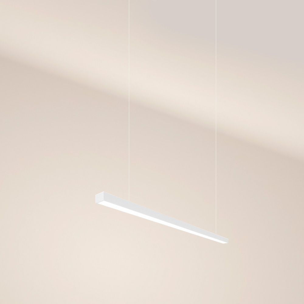 s.luce Oris LED - Linienleuchte Büro - Pendellampe XL nach Maß 4000K - 197794 - s.luce® - homecoming lights.