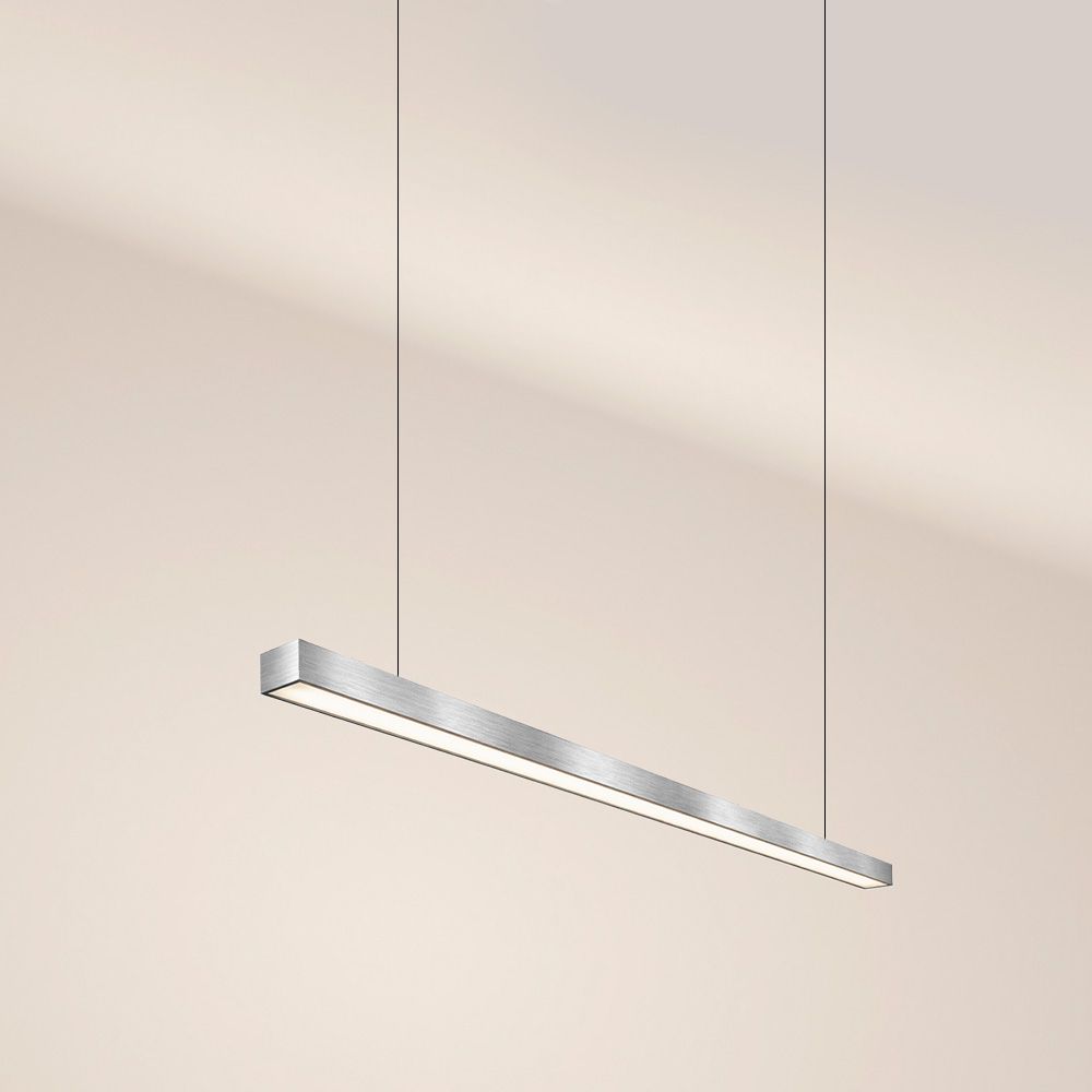 s.luce Oris LED - Linienleuchte Büro - Pendellampe XL nach Maß 4000K - 197798 - s.luce® - homecoming lights.