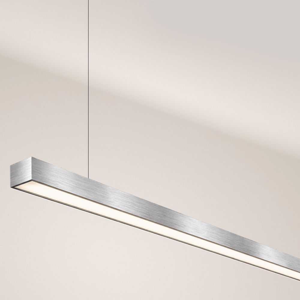 s.luce Oris LED - Linienleuchte Büro - Pendellampe XL nach Maß 4000K - 197807 - s.luce® - homecoming lights.